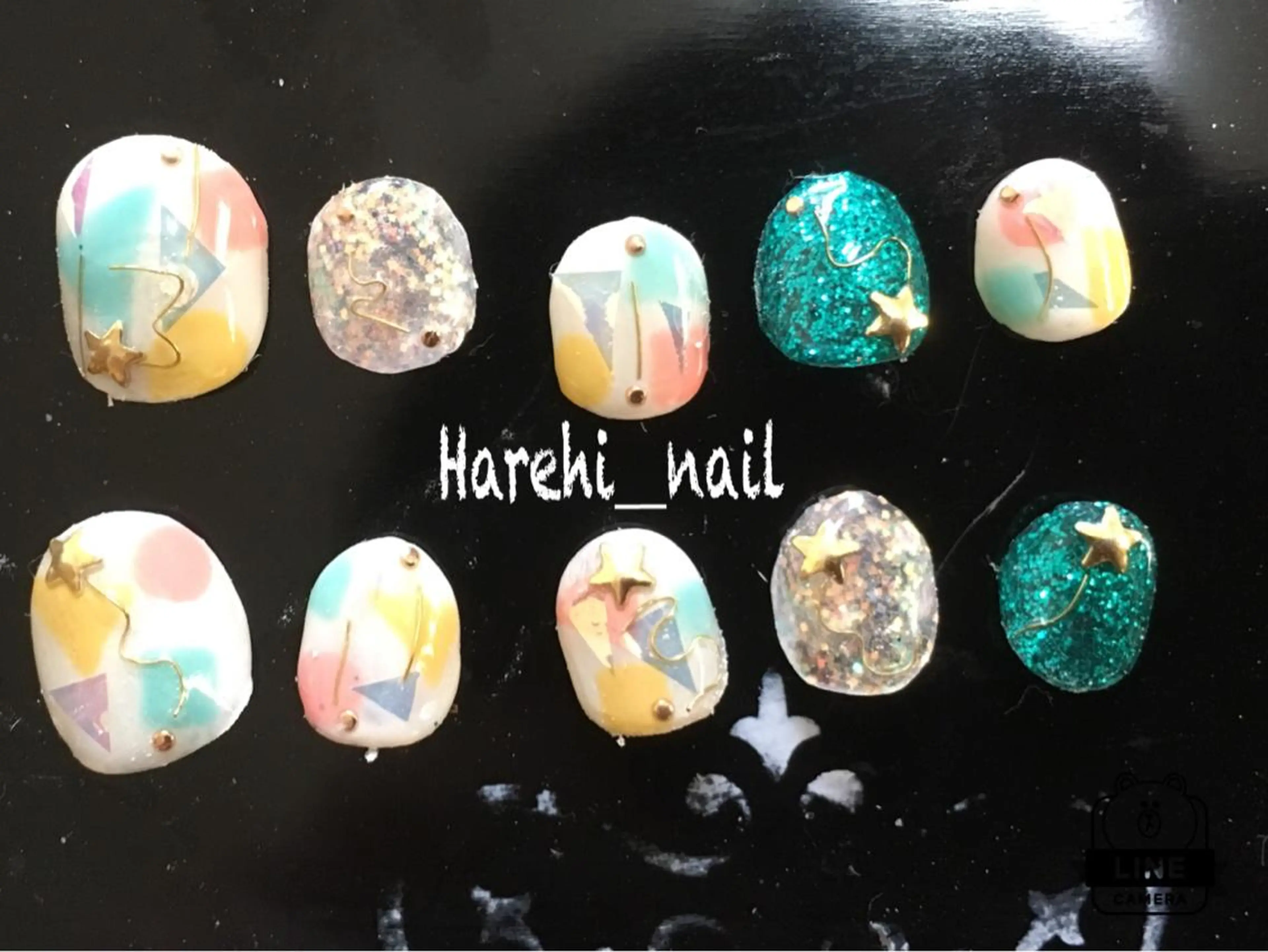 ネイル ネイルチップ Harehi_ nailのネイルデザイン
