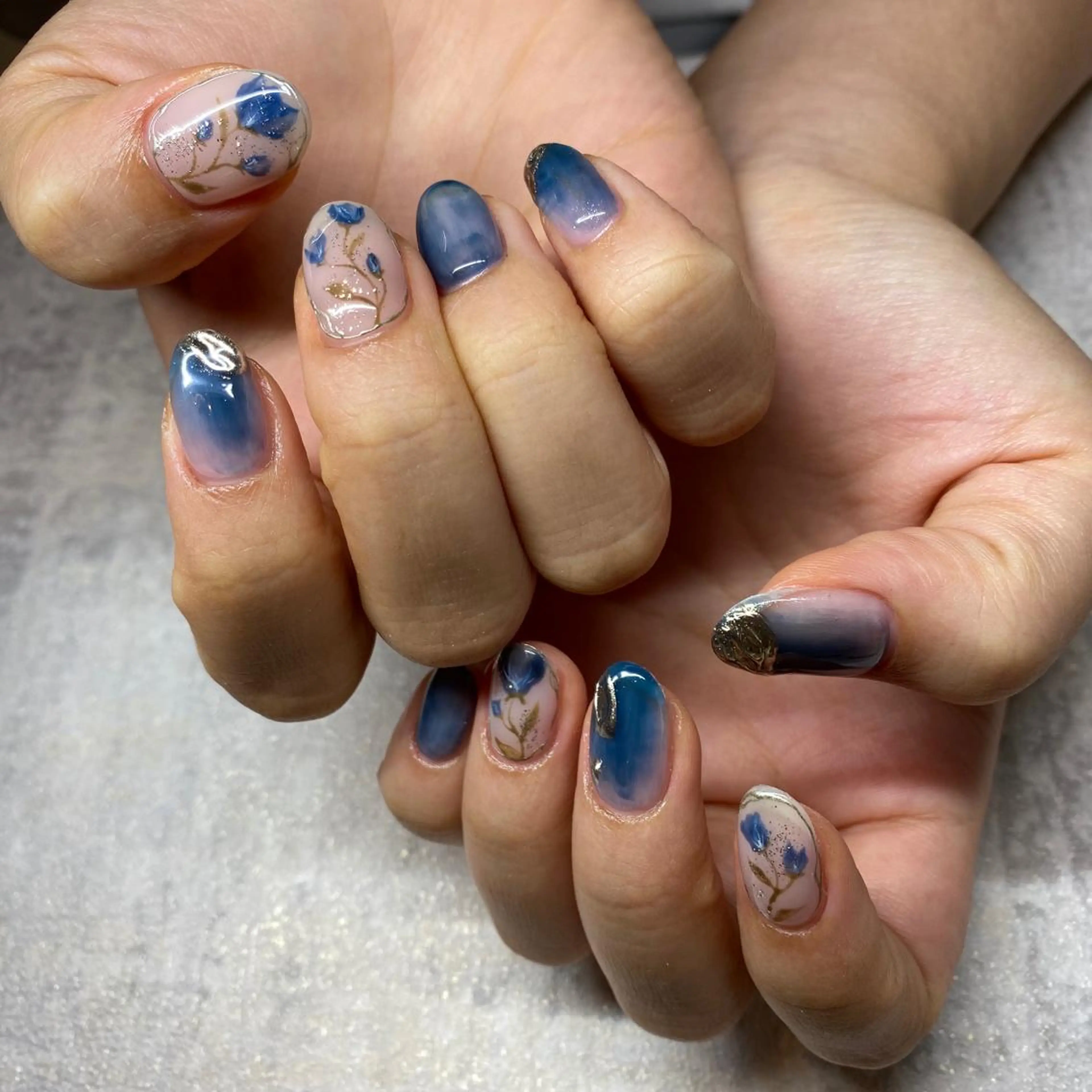 ネイル ハンドネイル NORA nail UMEDAのネイルデザイン