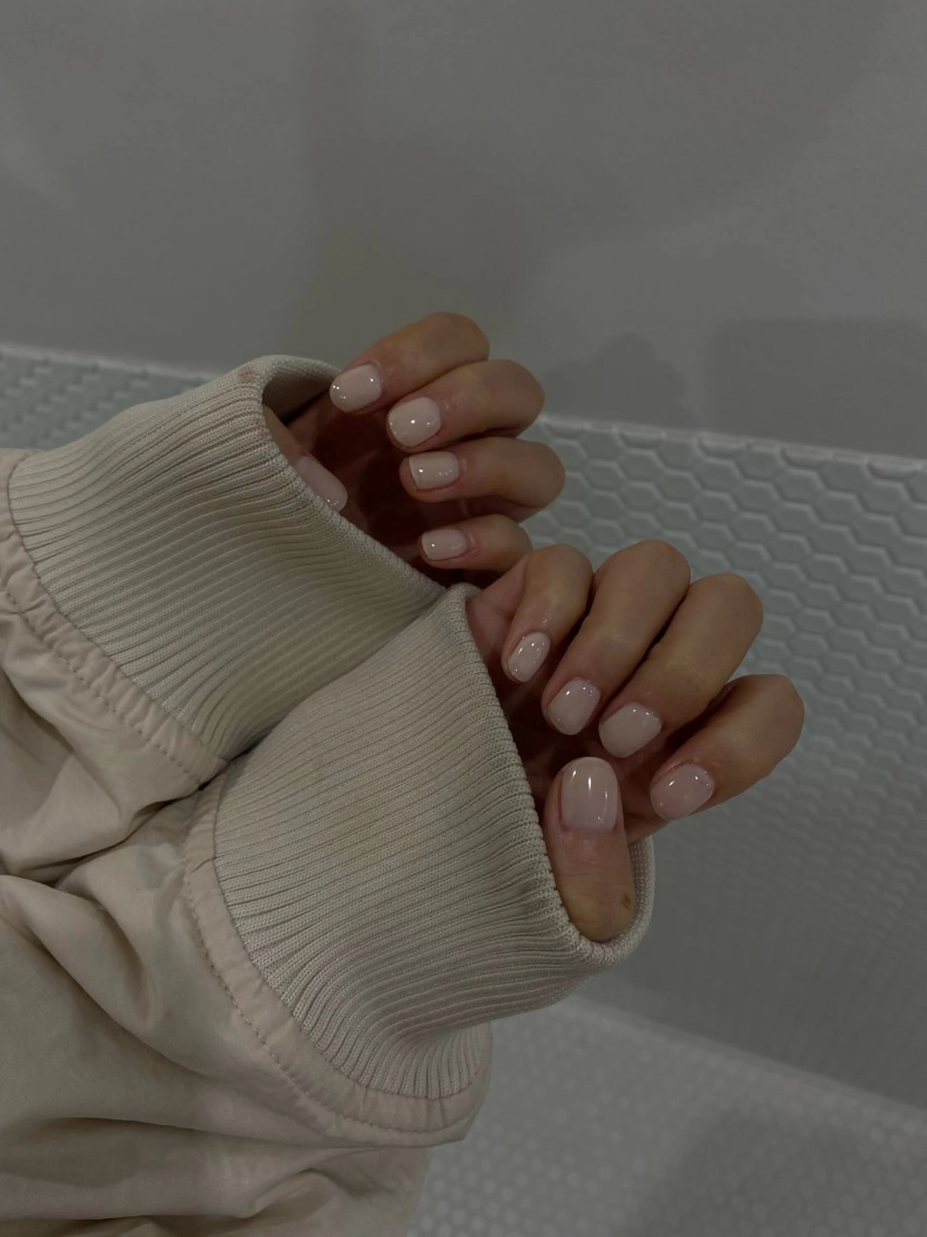 ネイル ホワイト mew (ミュー)所属・y nahoのネイルデザイン