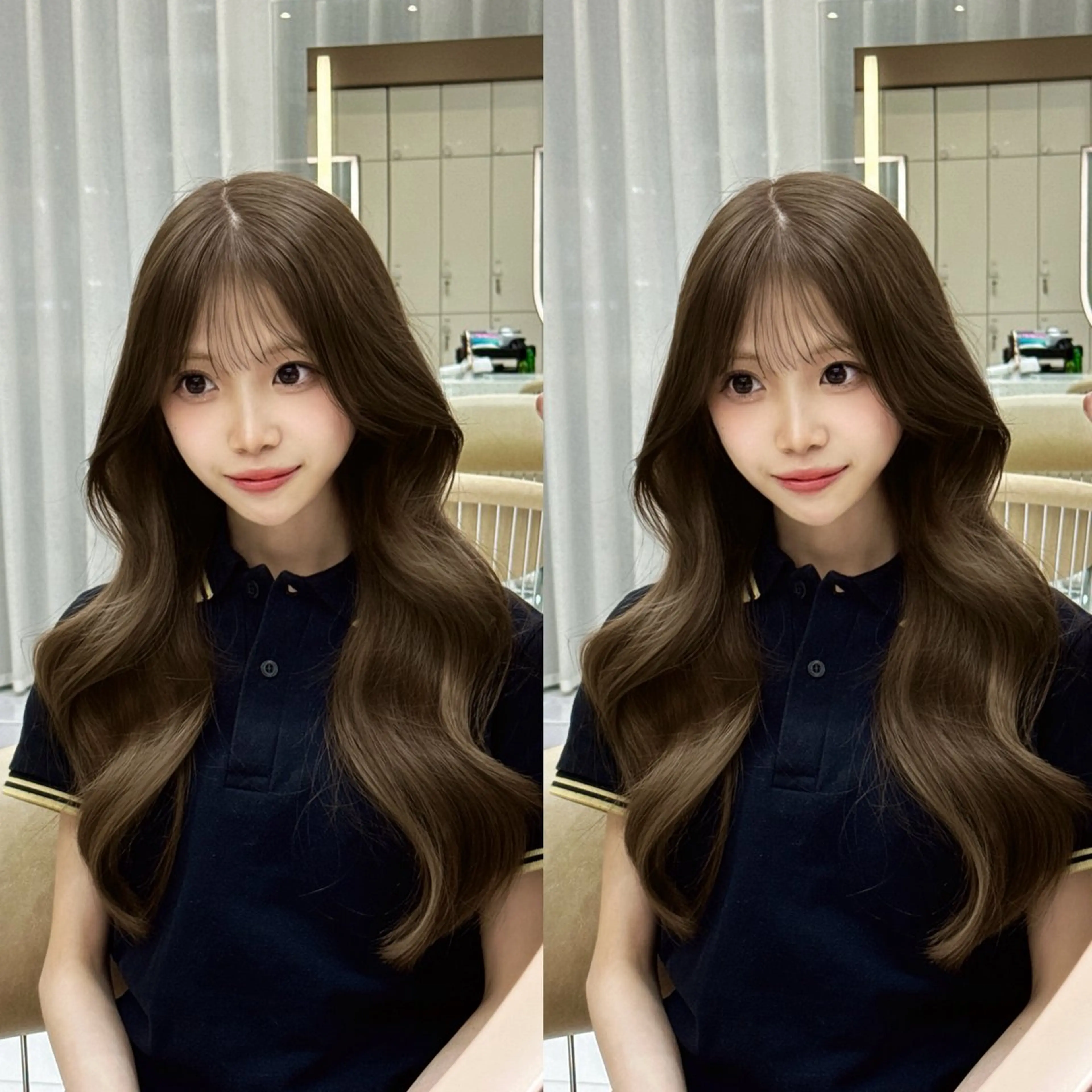 ロング カラー レイヤー ♡Miku♡のヘアスタイル