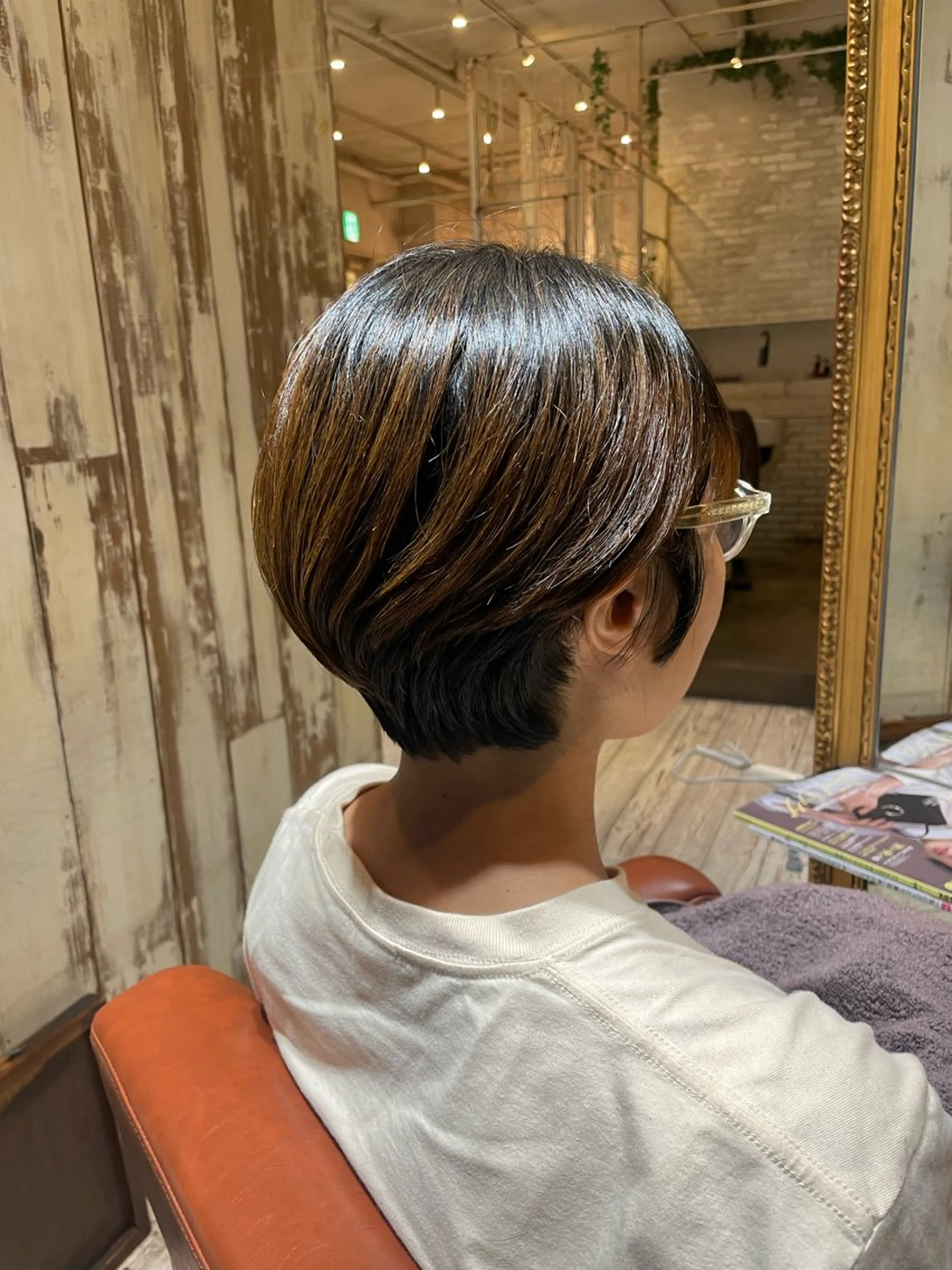 ショート 大久保 詩月のヘアスタイル