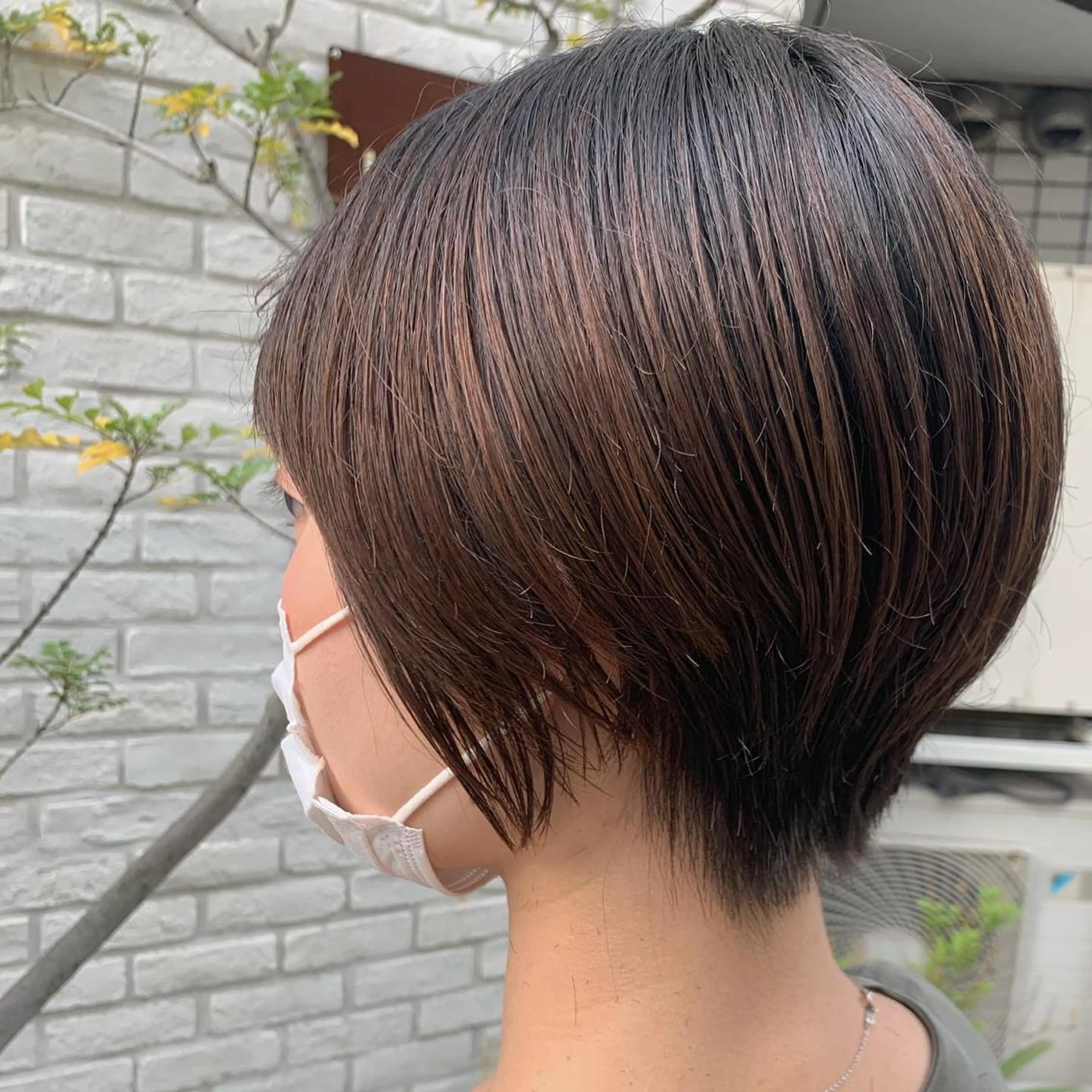 ショート ヤマダ サクラのヘアスタイル