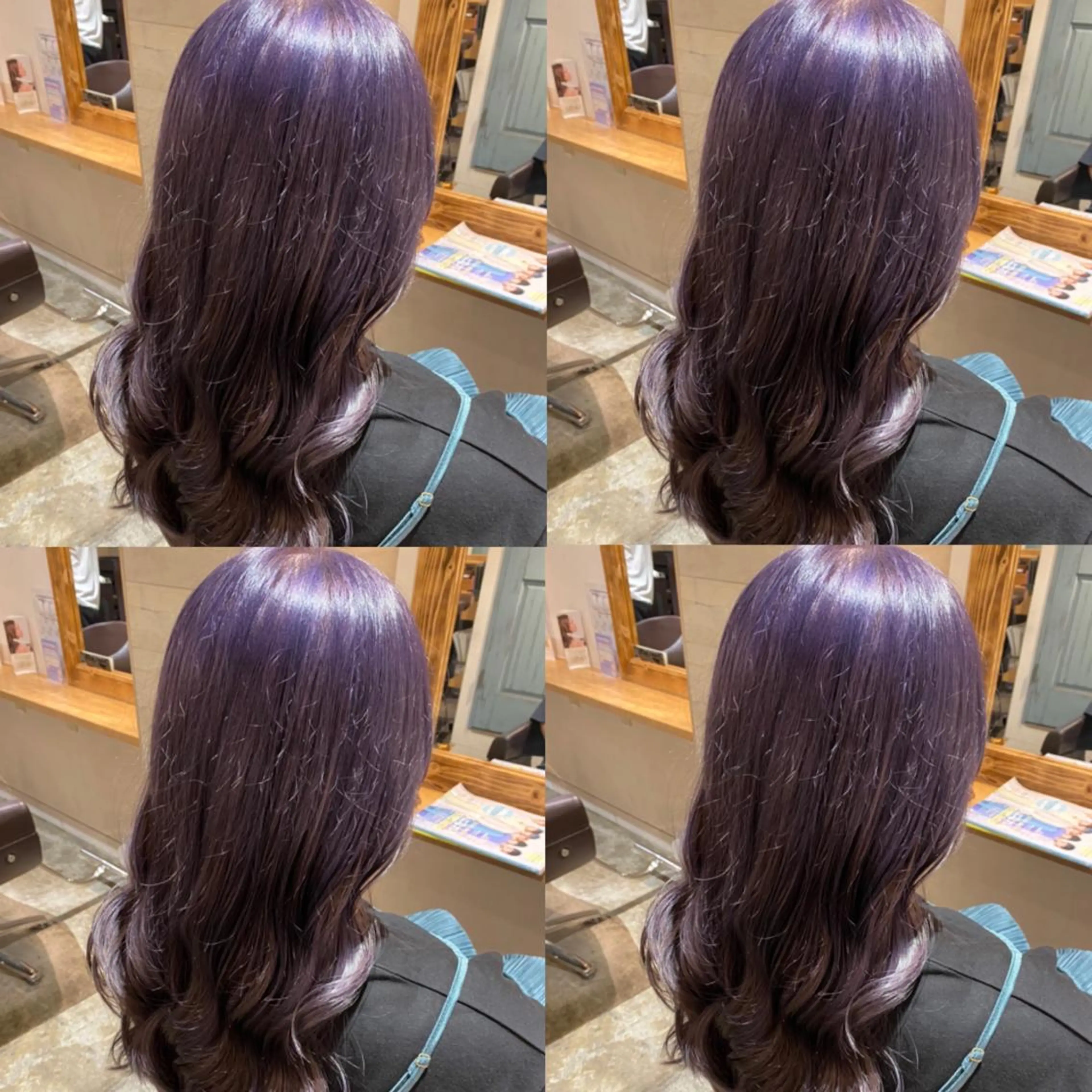 ミディアム カラー Minami. 🩵 再現性特化ヘアのヘアスタイル