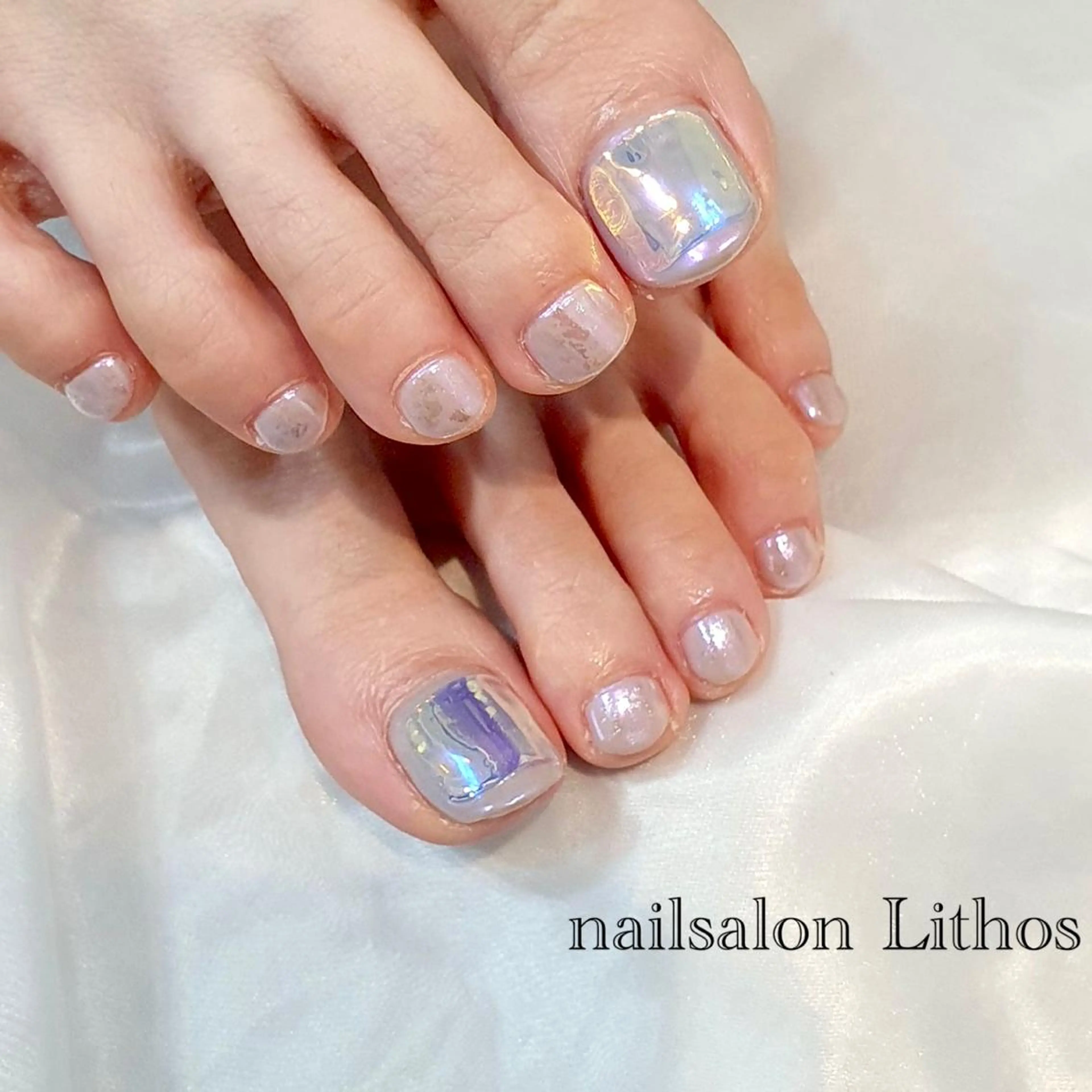 ネイル フットネイル nailsalon Lithos所属・nailsalon Recontreのネイルデザイン