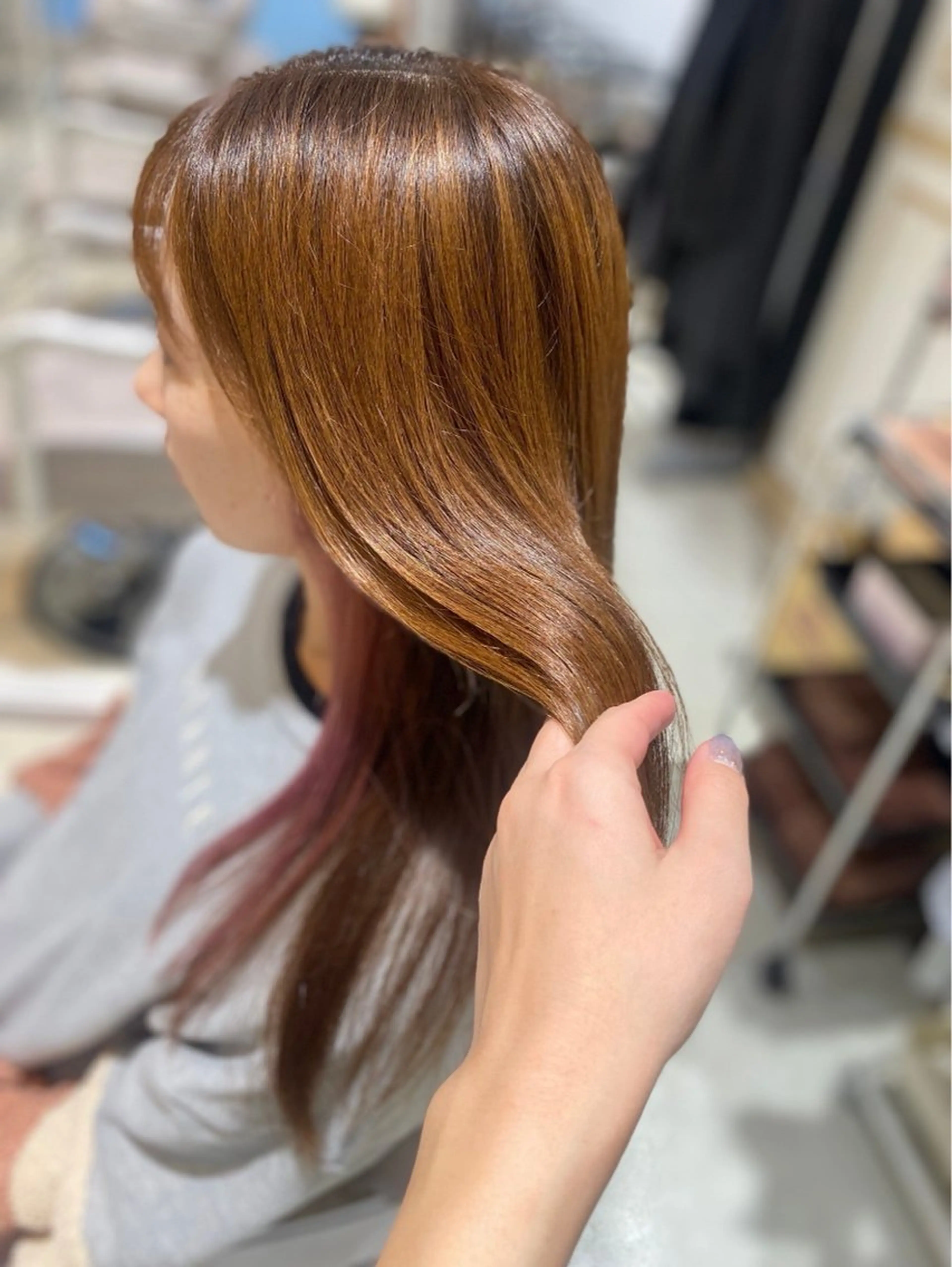 カラー 浦野 龍太のヘアスタイル