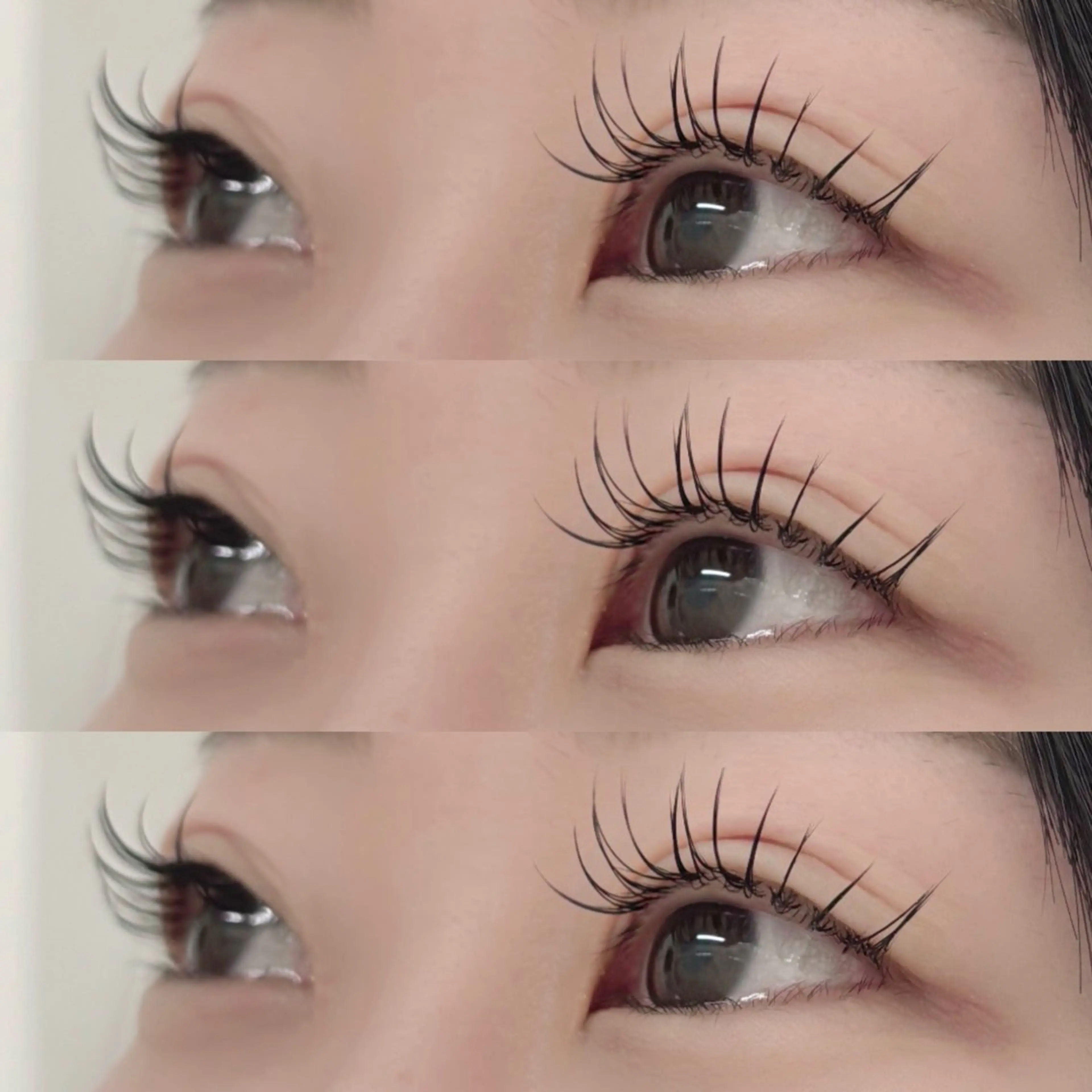 【2月限定／モデル／オフ込】マツエク100本✨コーティング仕上げ（LEDオフ不可）の写真