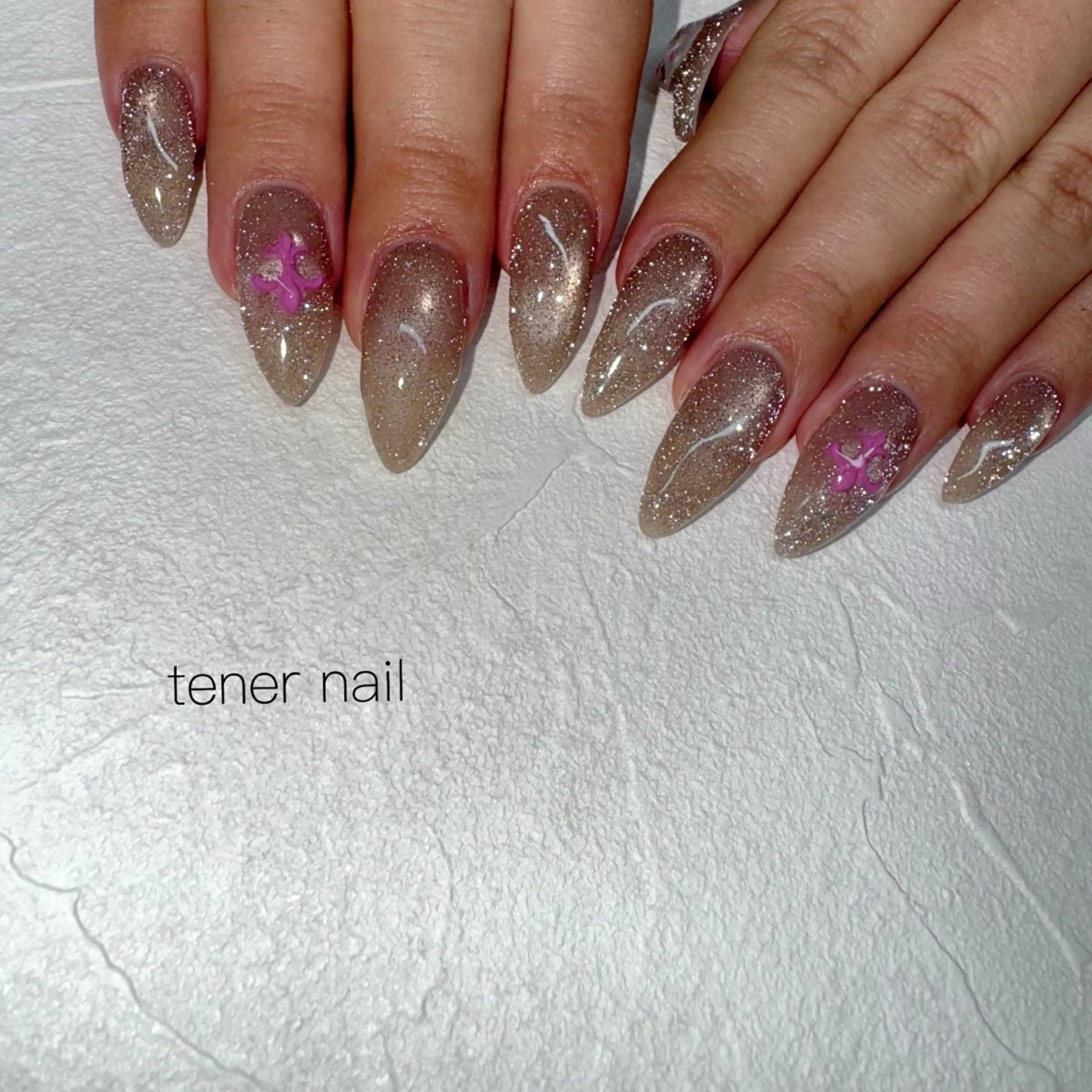 ネイル フラッシュネイル ハンドネイル tener  nail  テネルネイル所属・テネルネイル tener nailのネイルデザイン