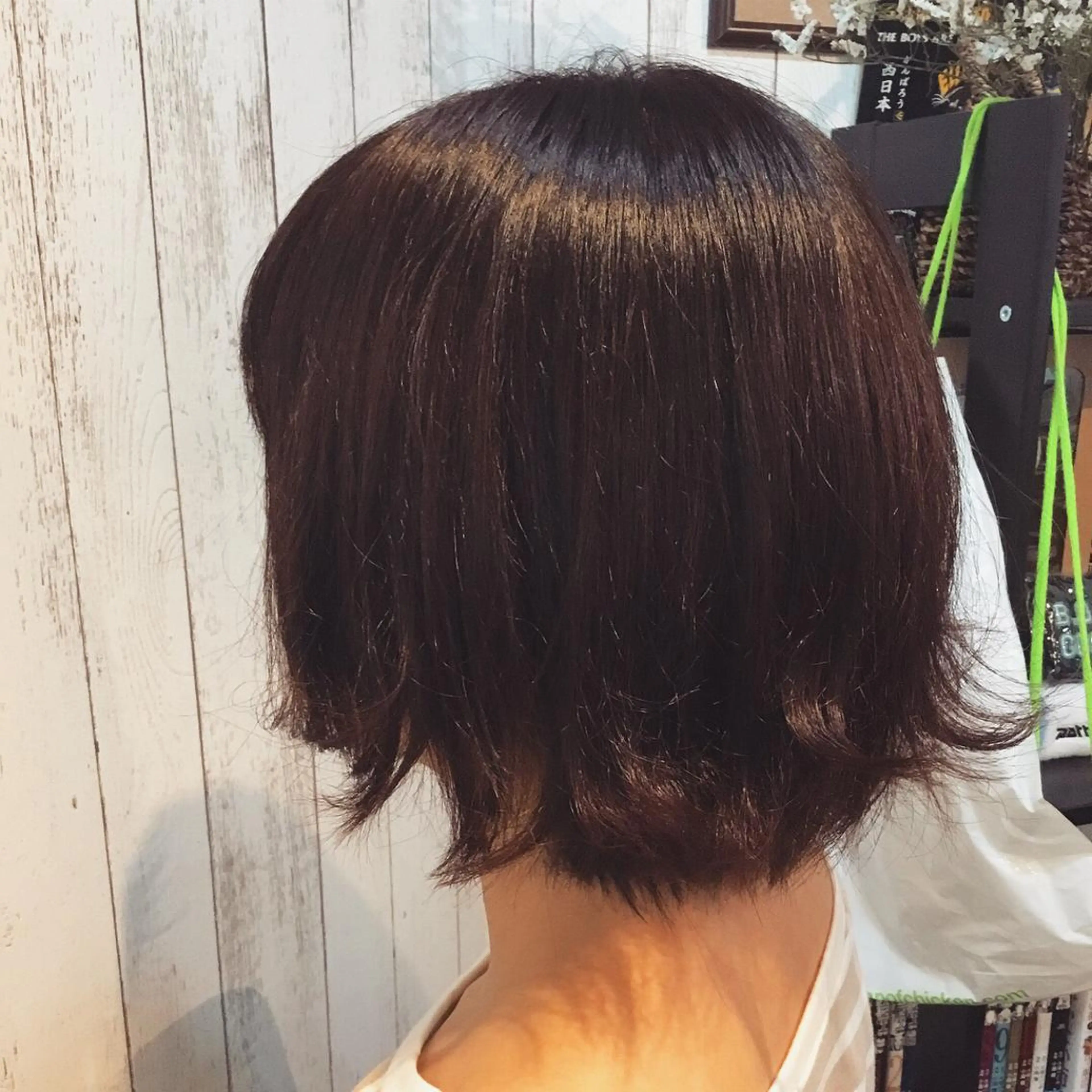 ミディアム カラー 金崎 新吾のヘアスタイル