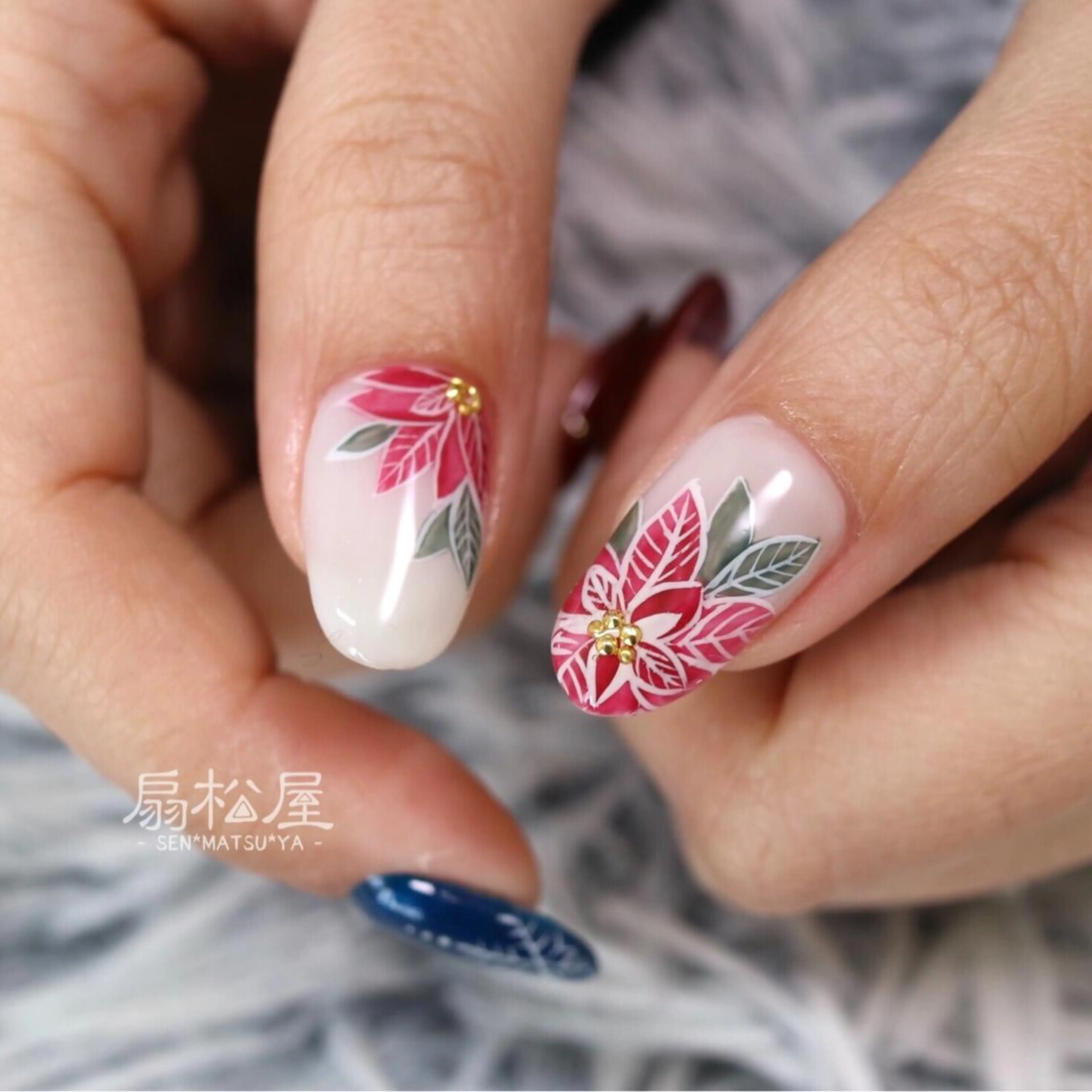 ネイル 扇松屋 marie.nのネイルデザイン