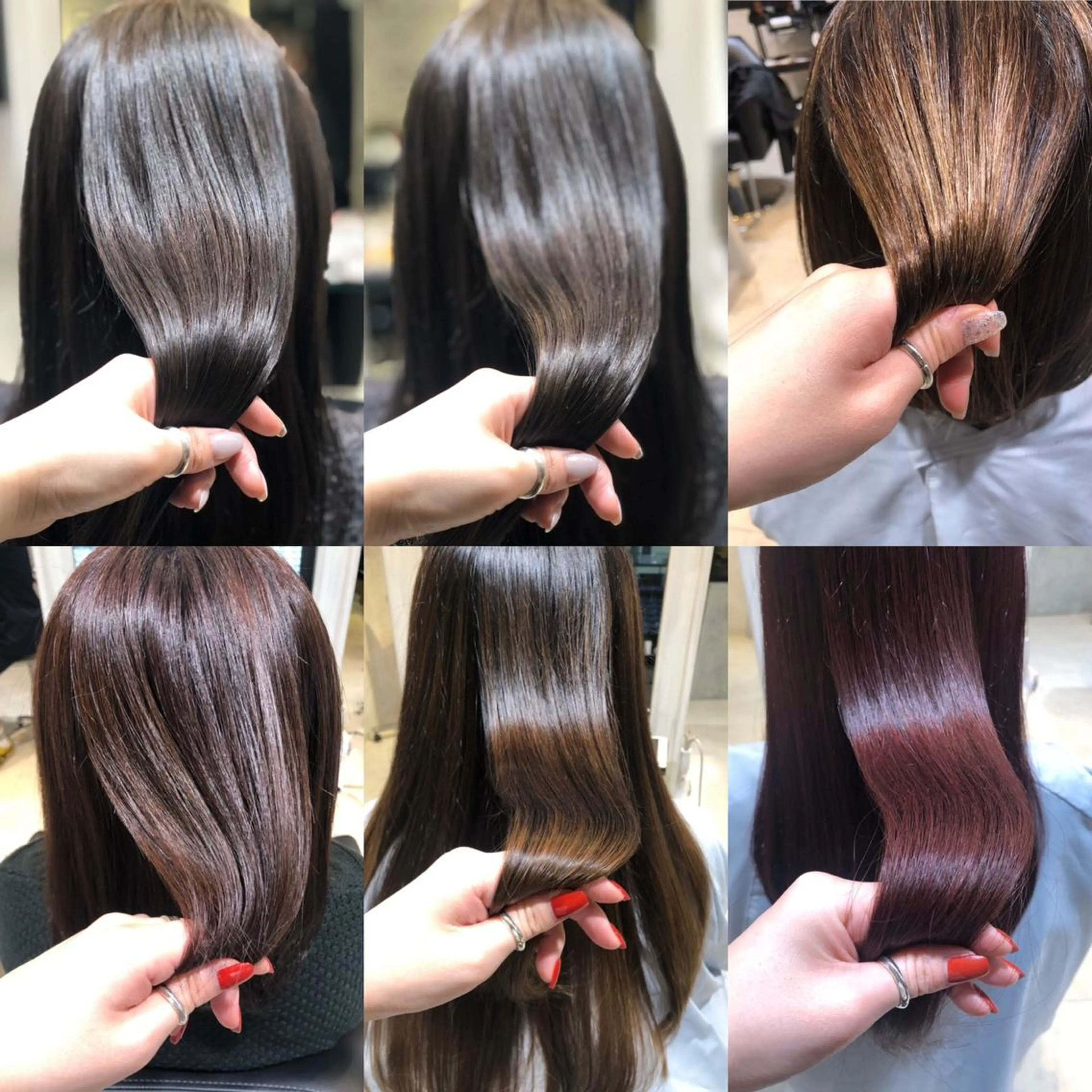 ロング トリートメント ヤマモト ミナミのヘアスタイル