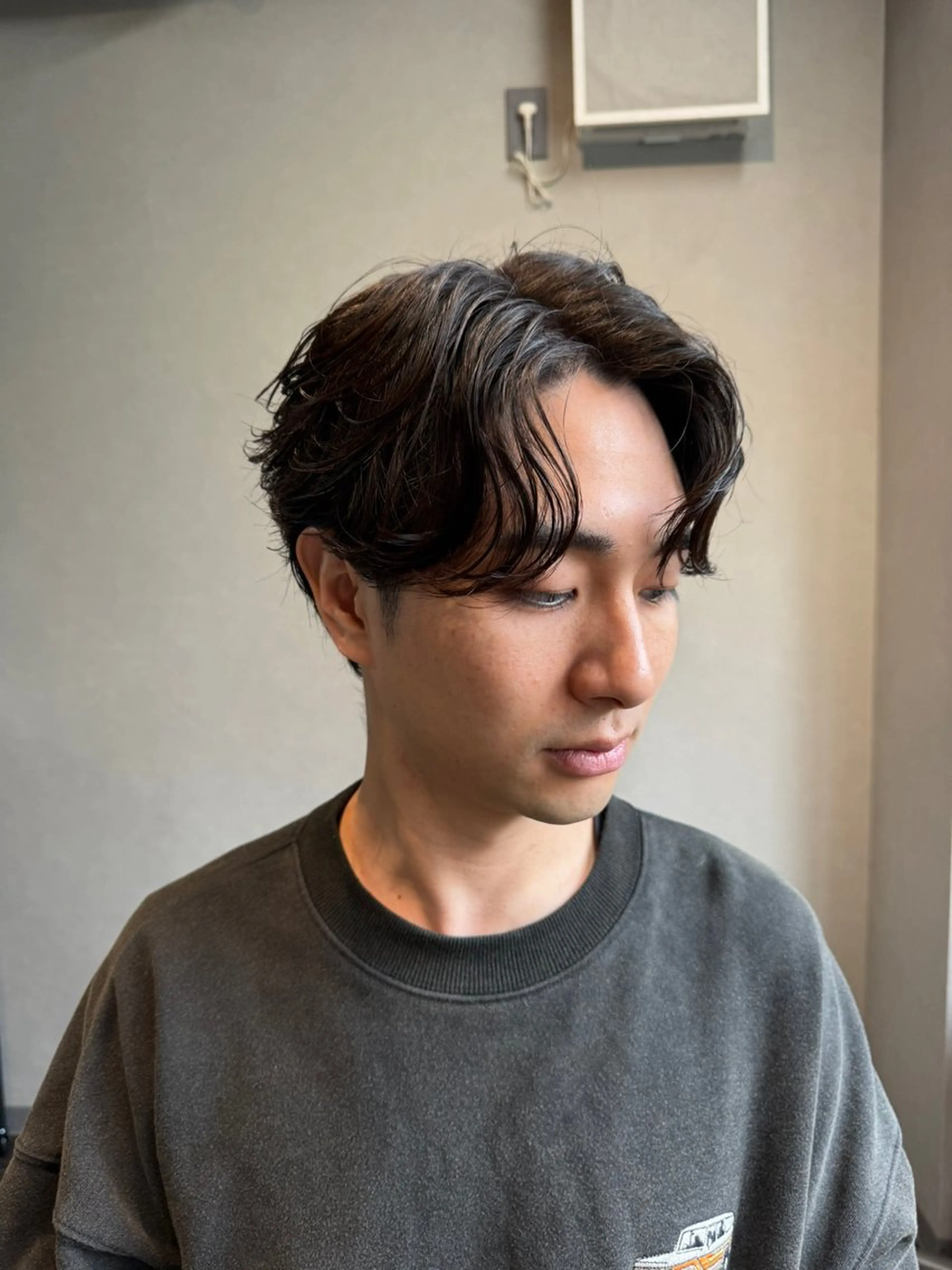 パーマ メンズ メンズパーマ専門店 【店長】⚜️イチカワのヘアスタイル