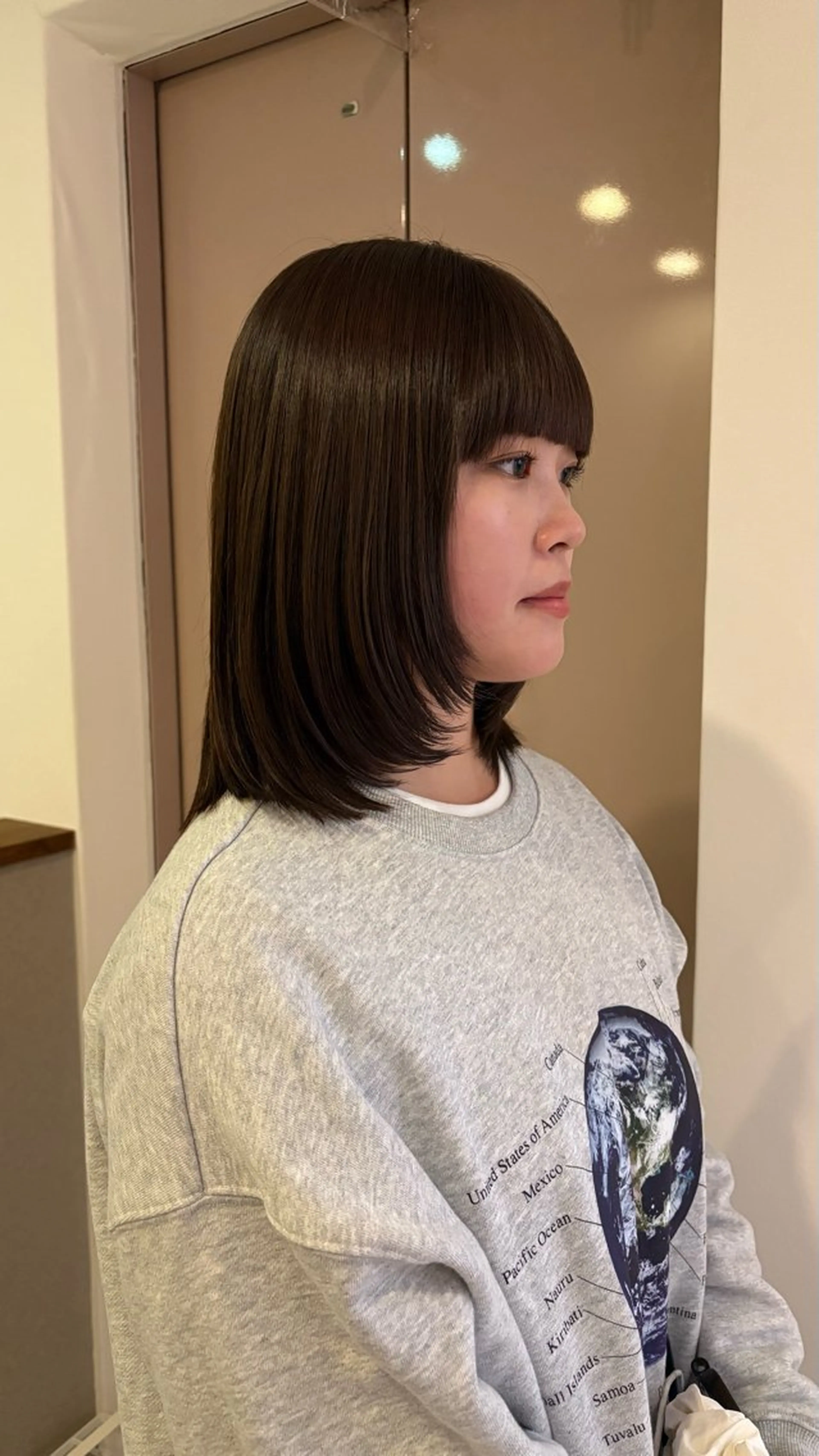 ミディアム カラー 大阪/梅田すぐ /パーマ落とし専門店のヘアスタイル