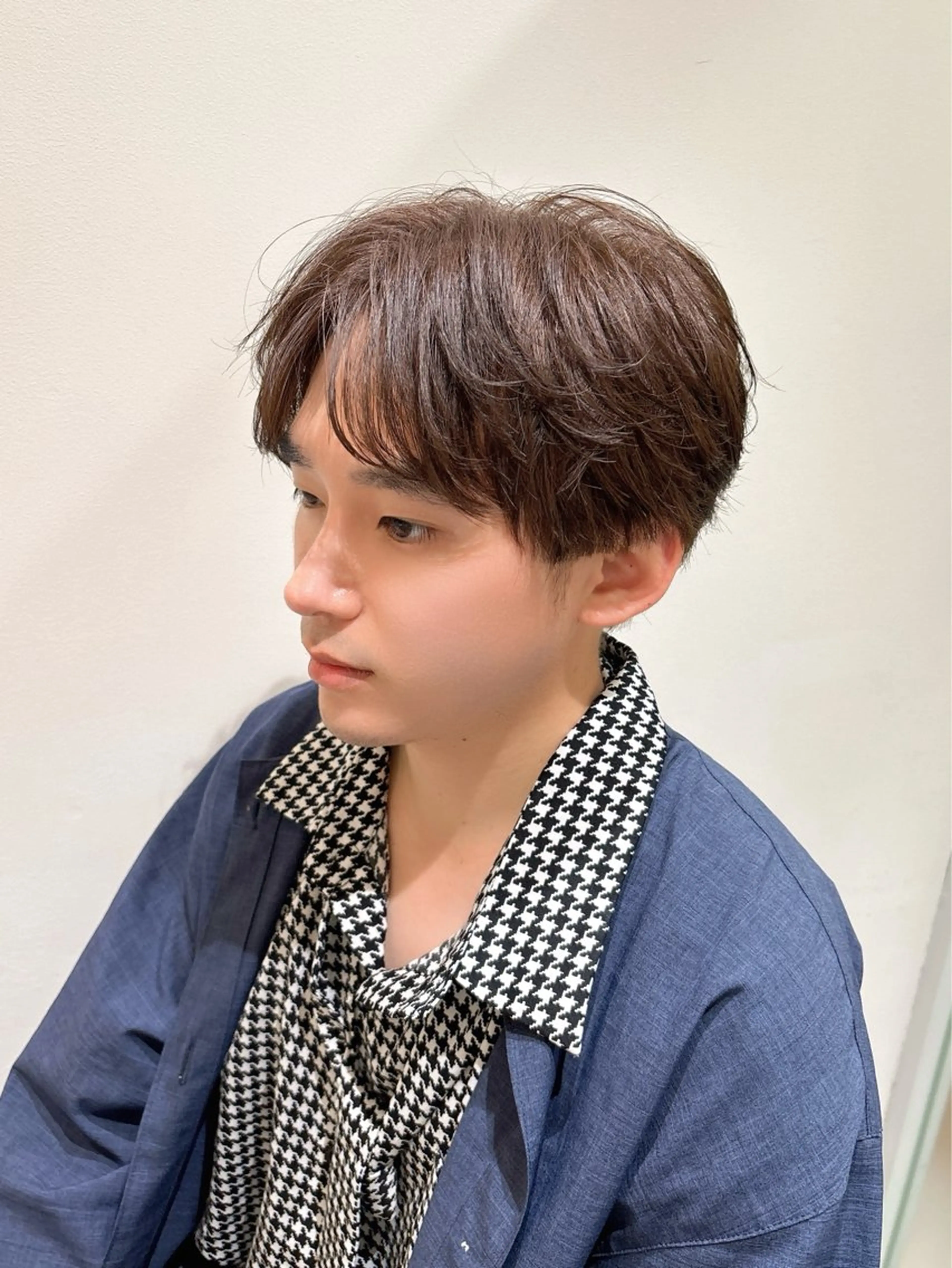 ショート パーマ メンズ [渋谷美容師] 玲弥のヘアスタイル