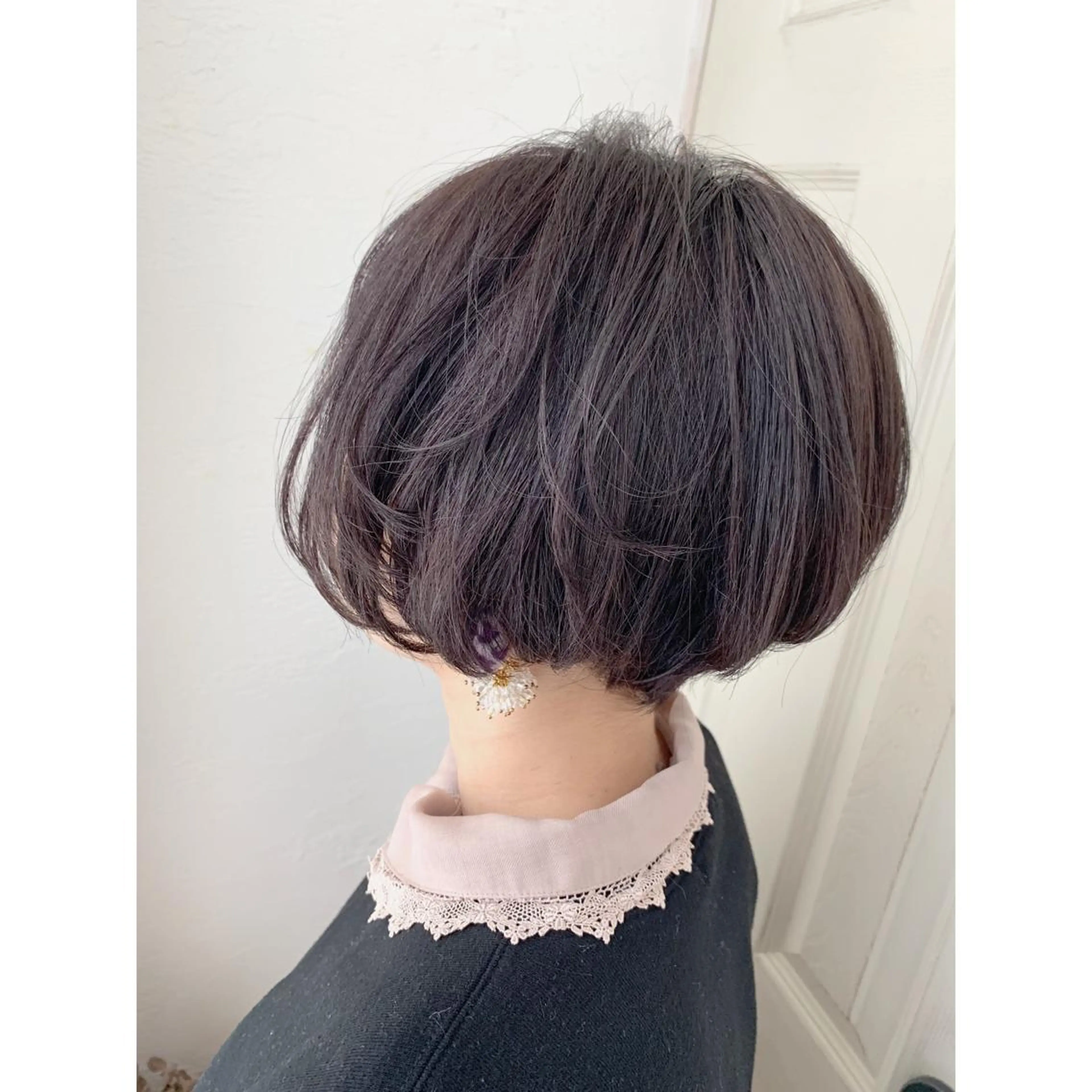 ショート カラー カット ヘアカラー fio マナミのヘアスタイル