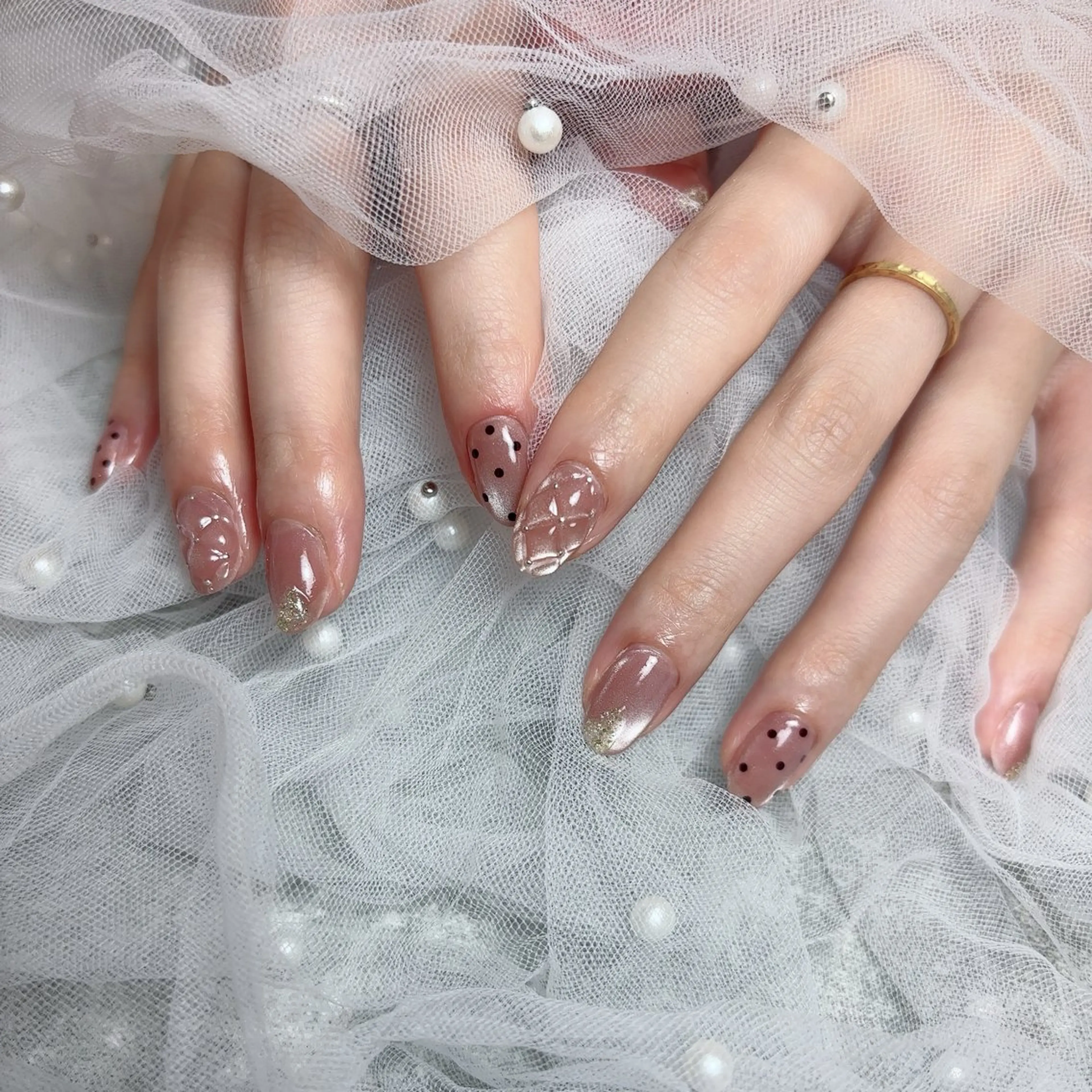 ネイル ハンドネイル San＆Lily madokaのネイルデザイン