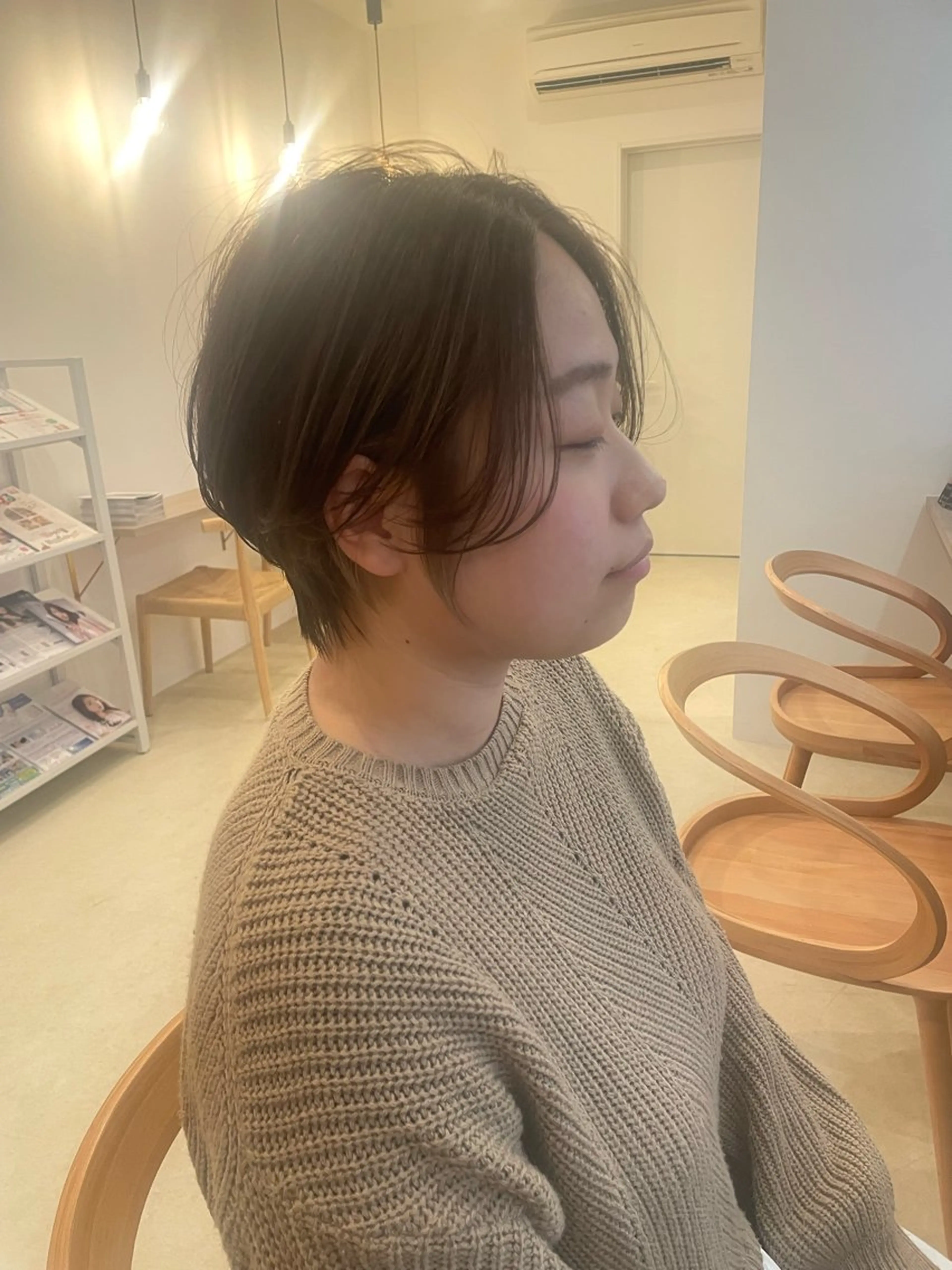 ショート ルプラボウ/日野 /ショート/レイヤーのヘアスタイル