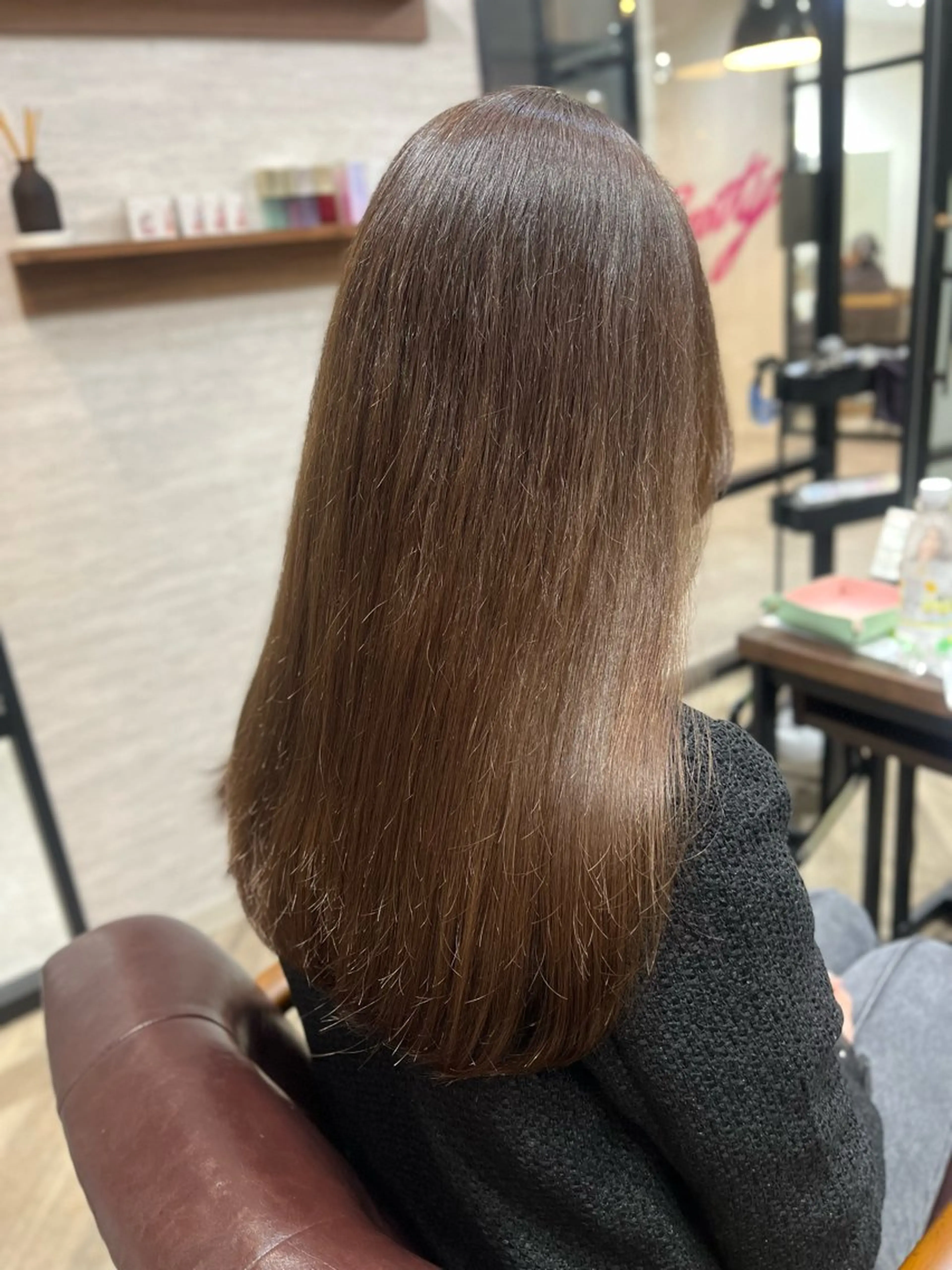 ロング カラー ベージュカラー ブリーチ ブリーチなしカラー カット ヘアカラー トリートメント 🫧ぷる艶カラー🫧 Yuubi🦩のヘアスタイル