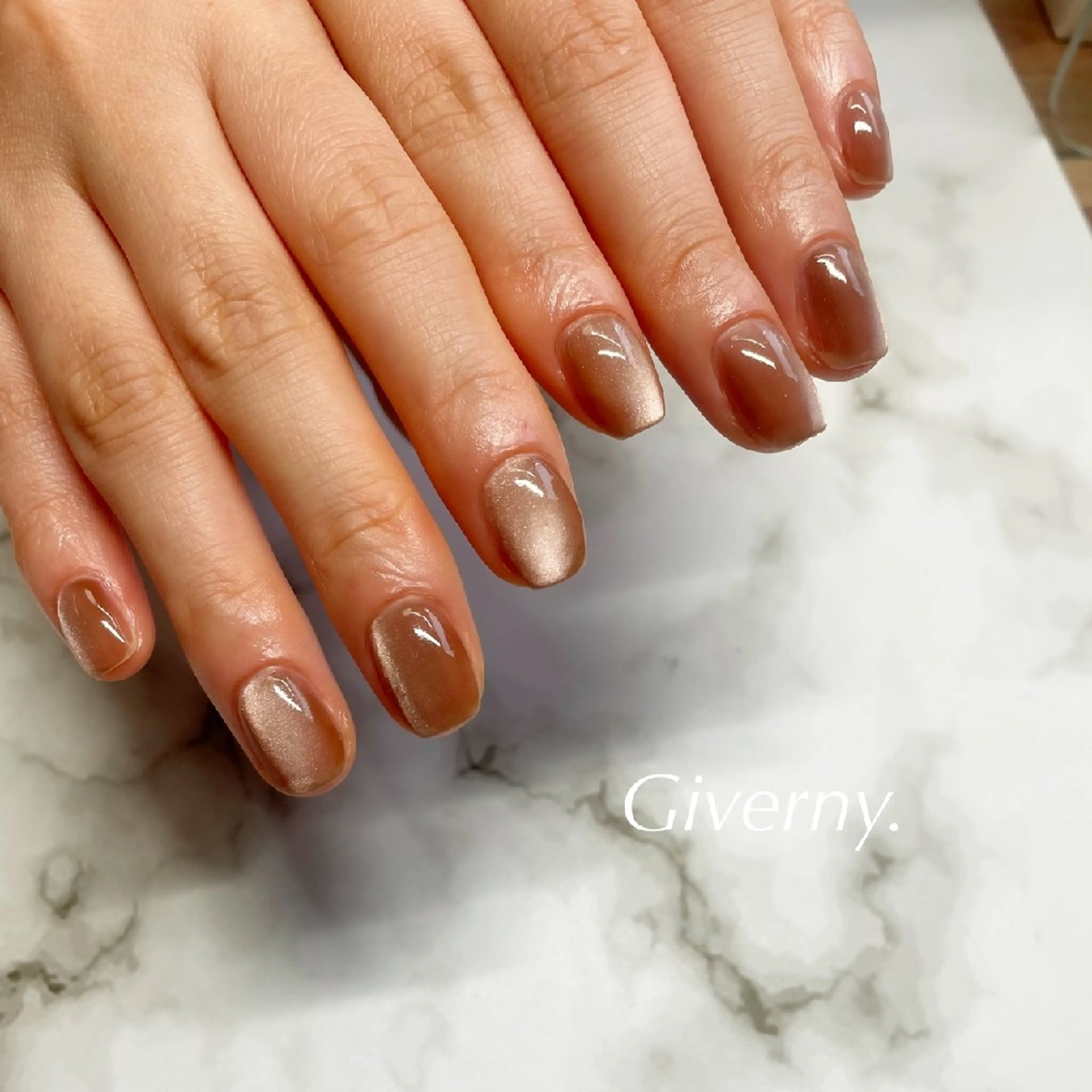 ネイル ハンドネイル Giverny .のネイルデザイン