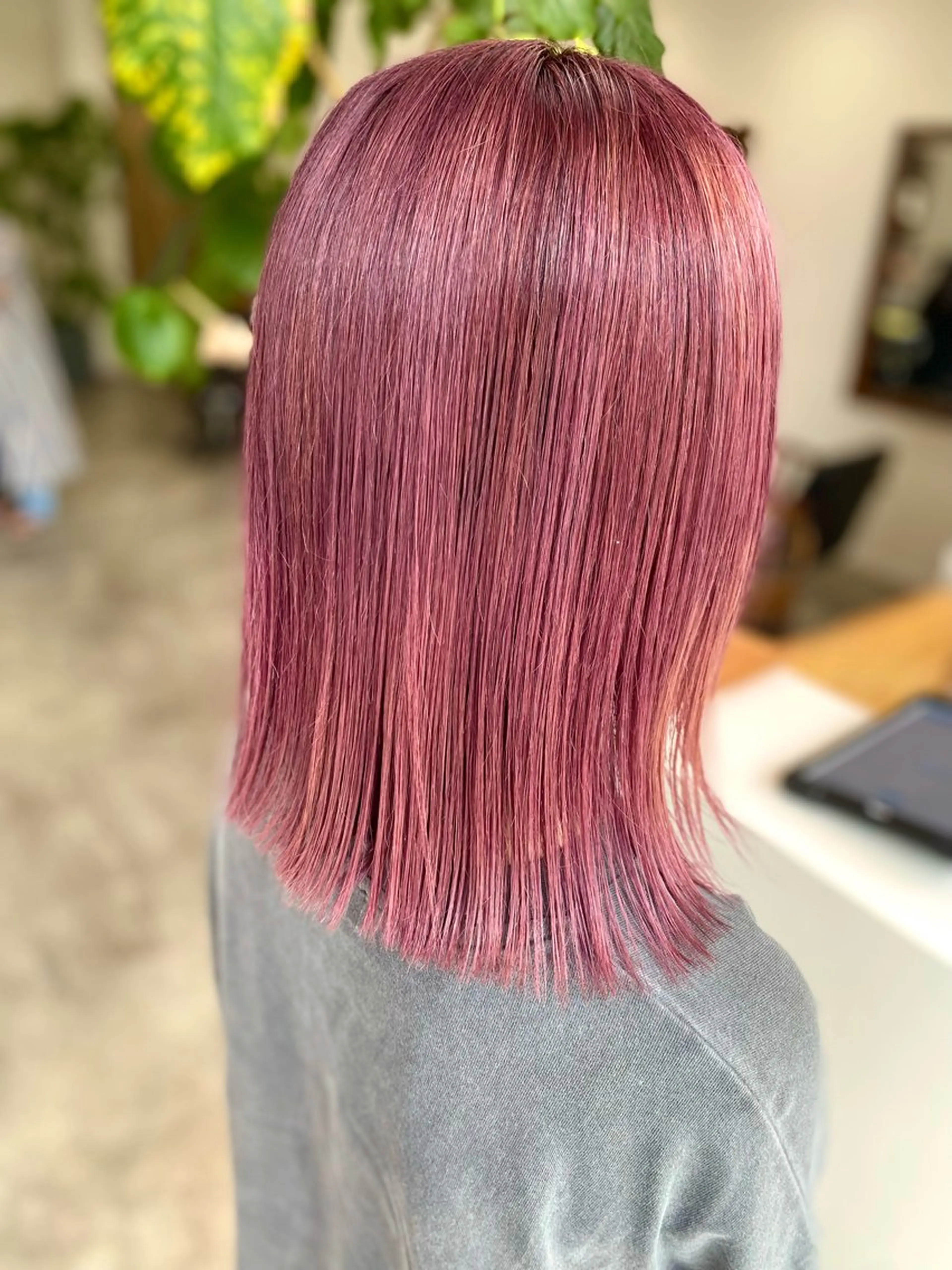 ミディアム カット ヘアカラー トリートメント Lumo所属・Lumo Yu-kiのヘアスタイル