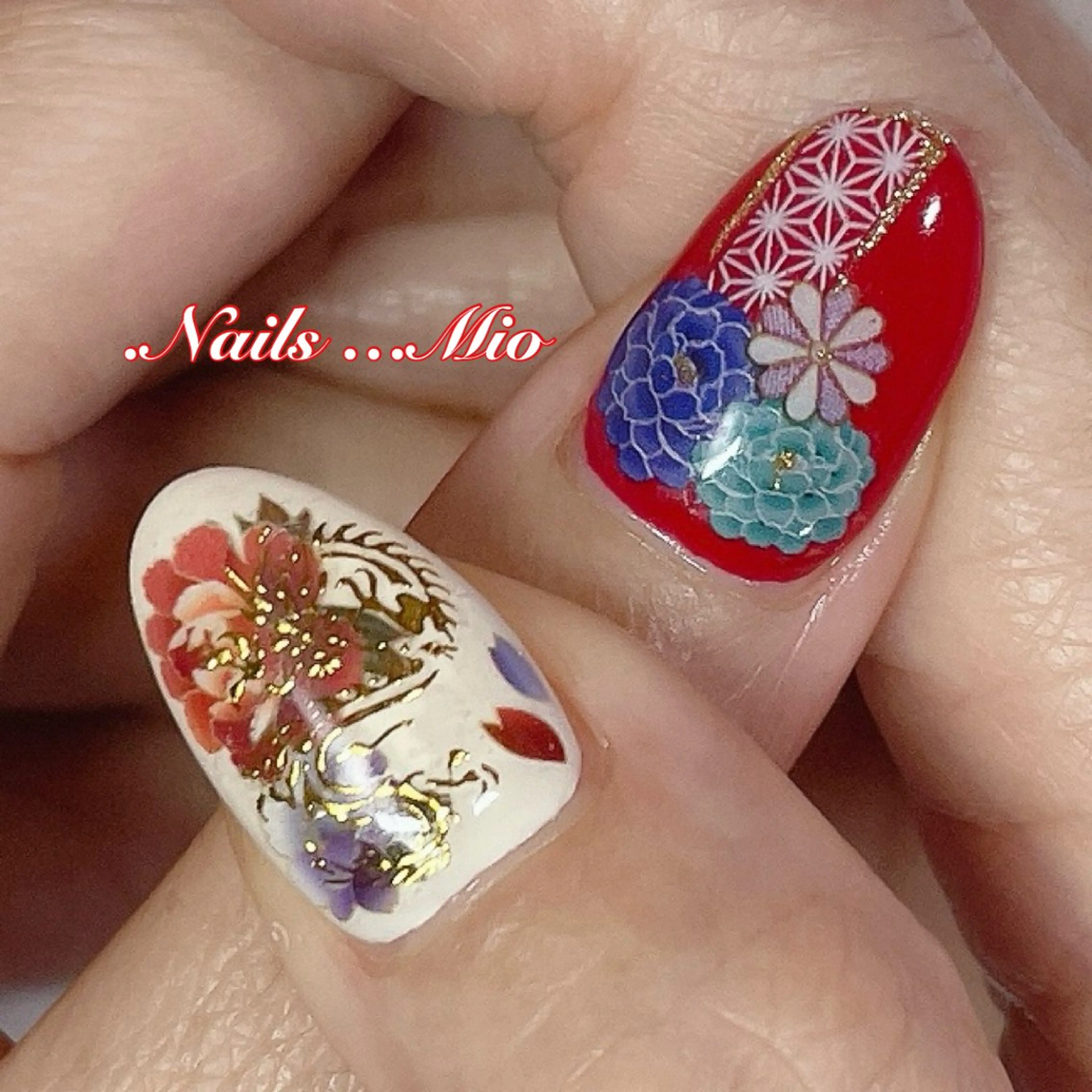 ネイル .Nails Mio 赤羽西ネイルサロンのネイルデザイン
