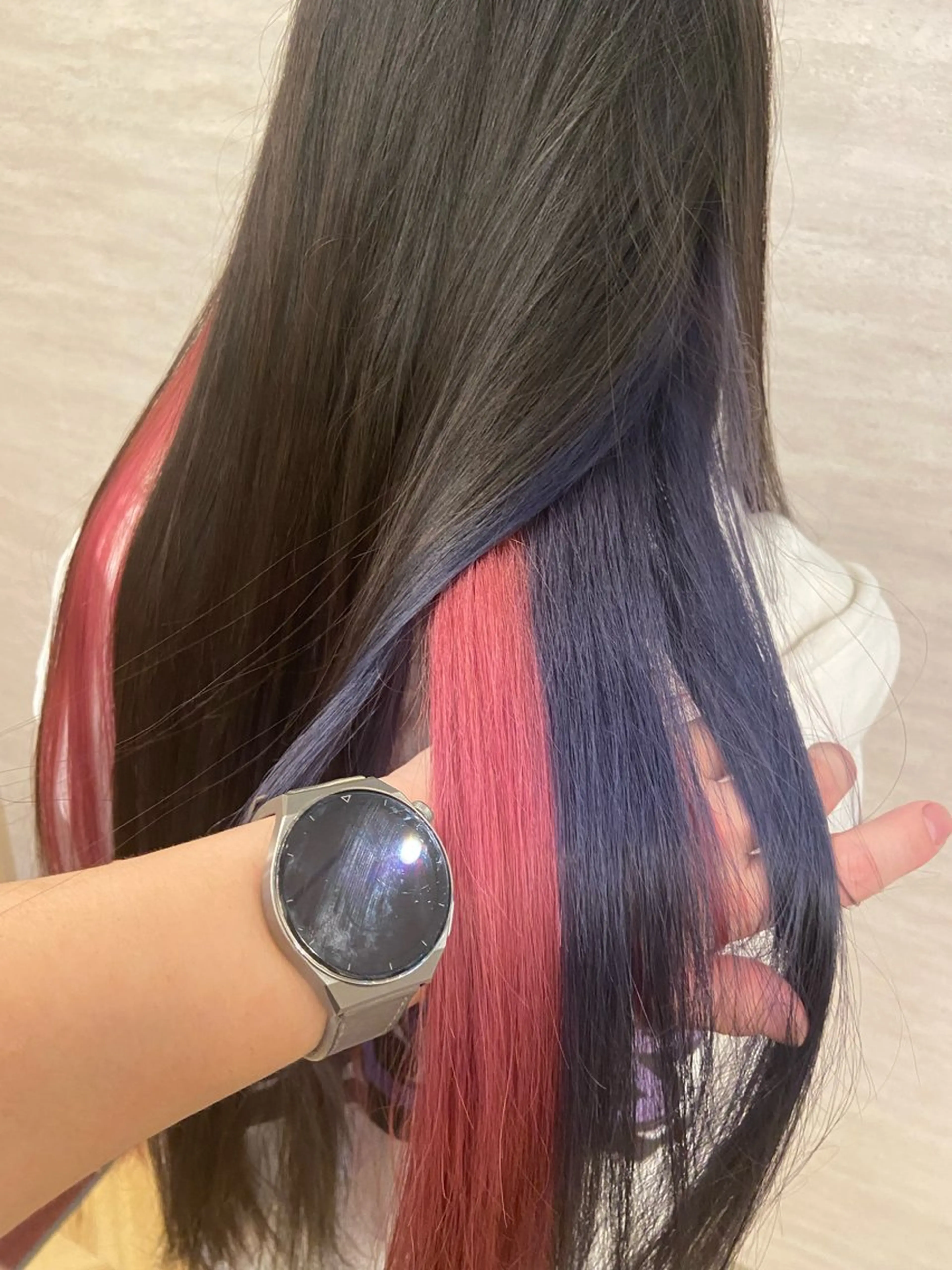 ロング カット ヘアカラー newiネウィ _naoのヘアスタイル