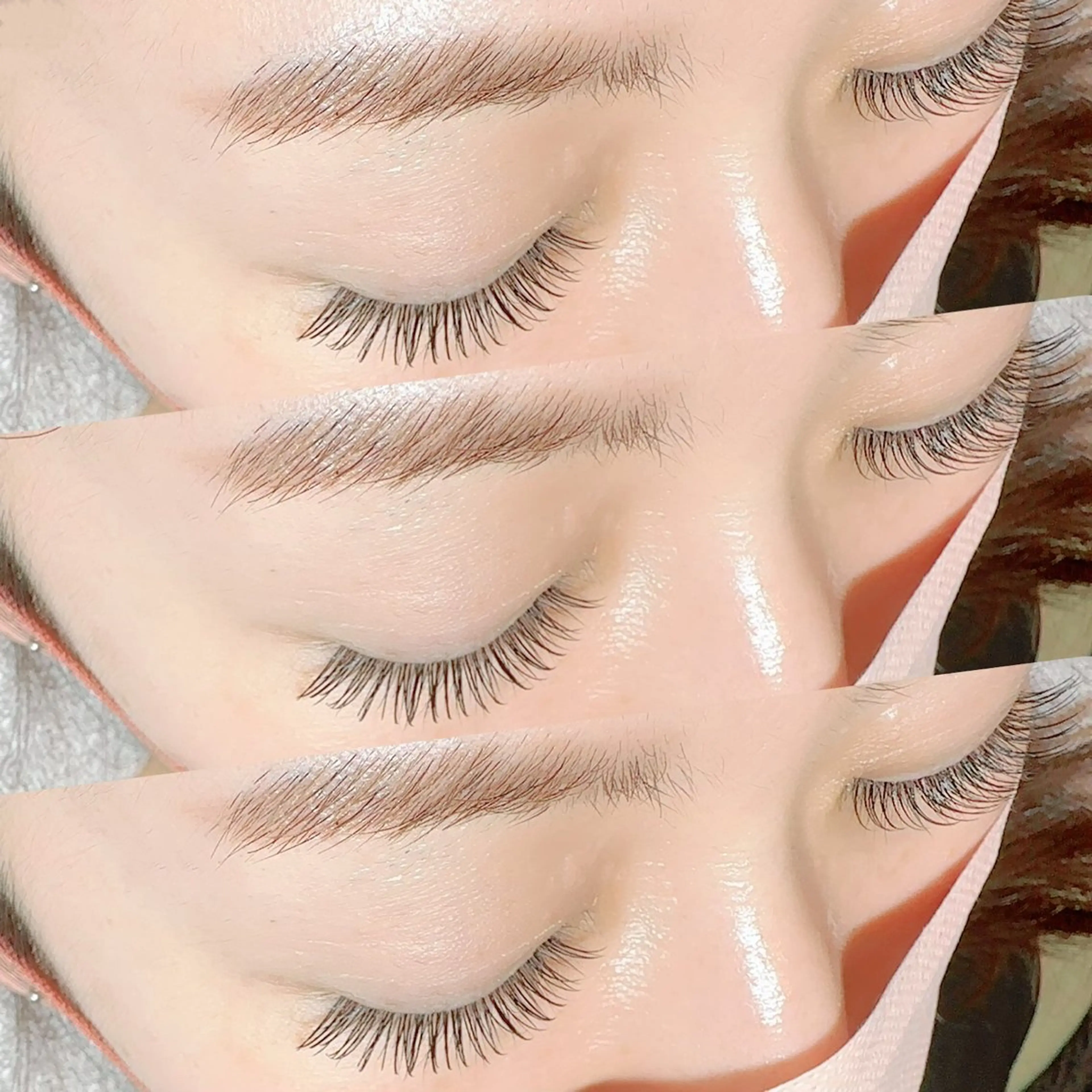 抗菌 まつげエクステ120本 𖤐 ̖́-の写真