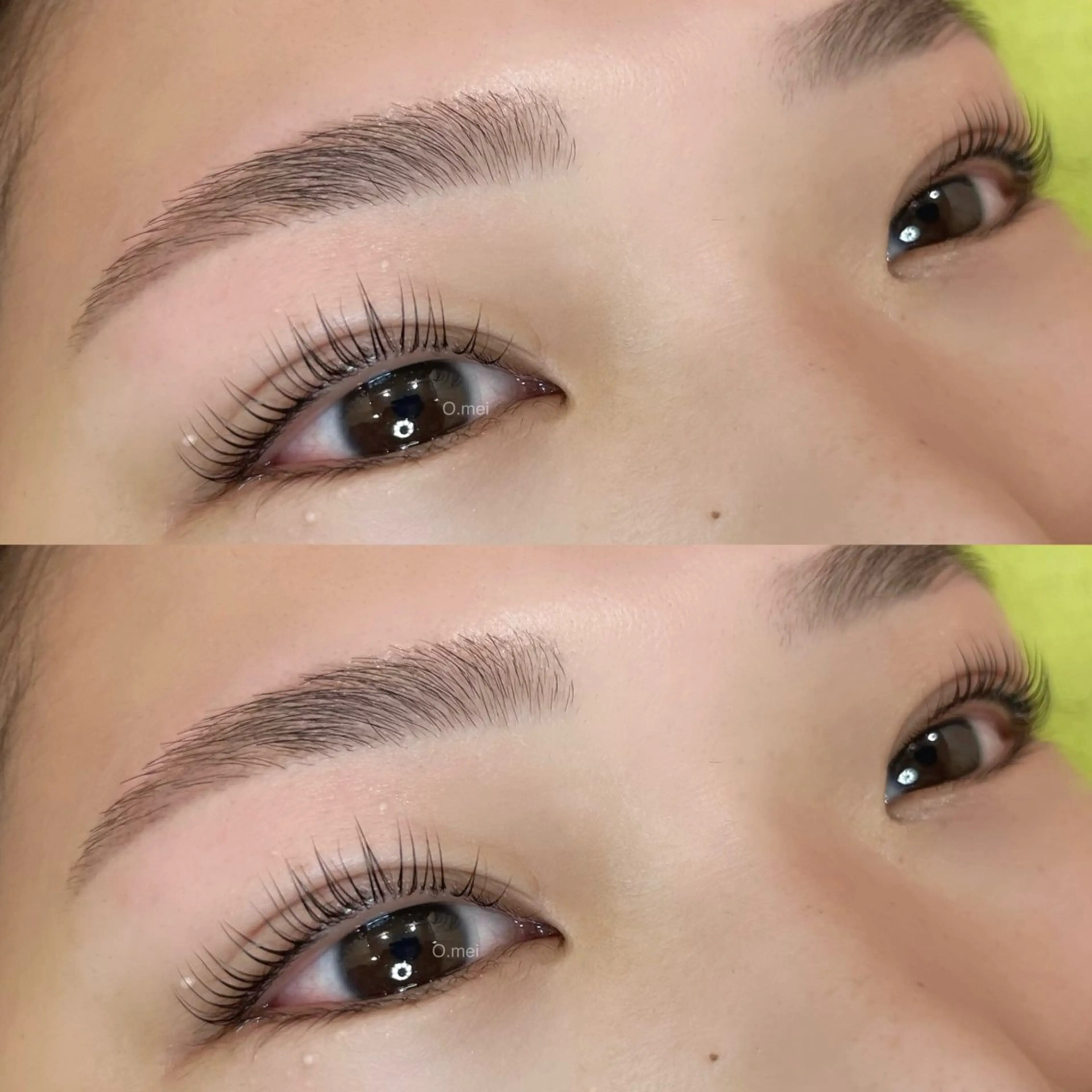 マツエク・マツパ パリジェンヌラッシュリフト 大坪 芽依のマツエク・マツパデザイン