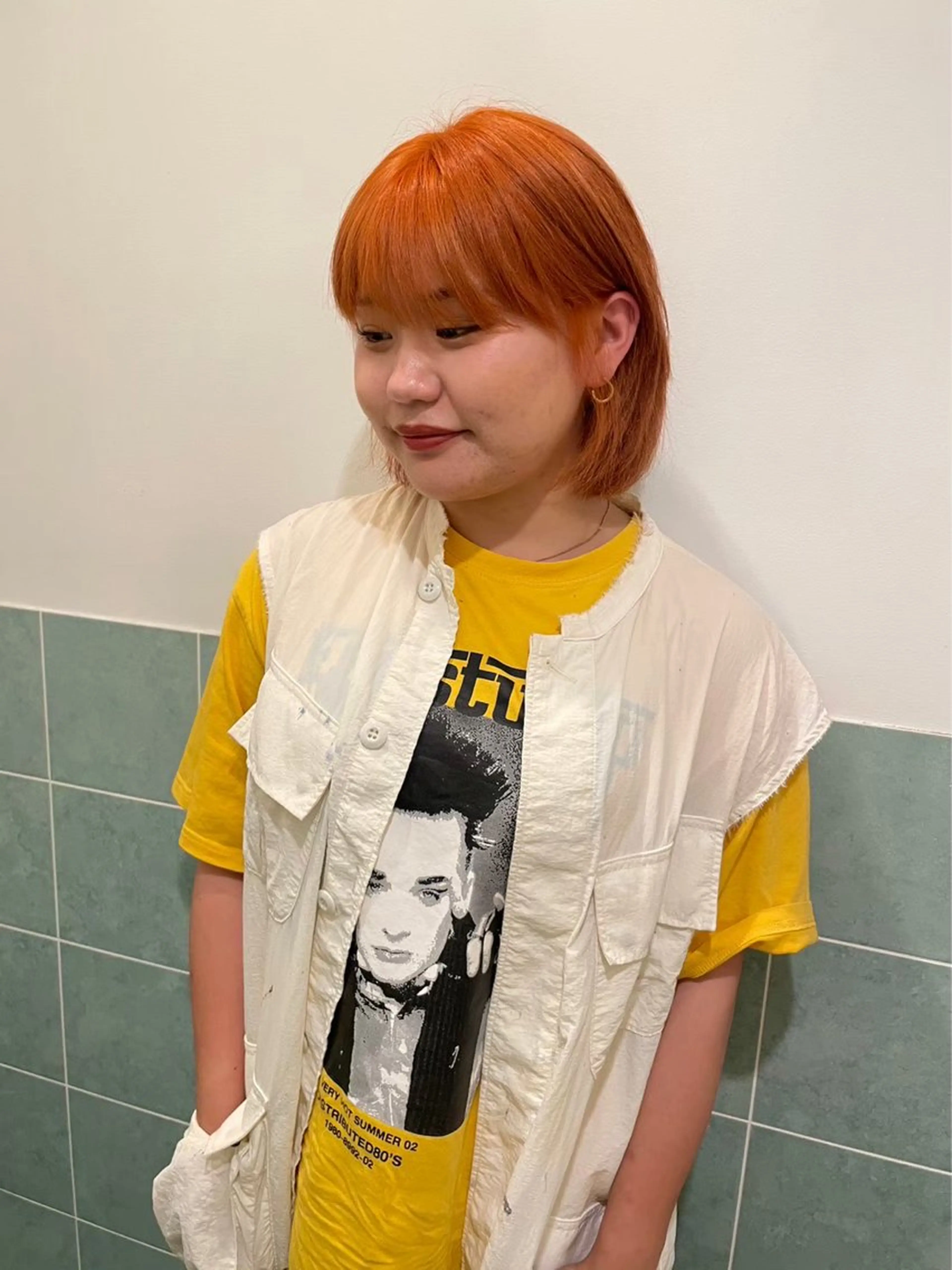 ショート カラー パーマ/カット /まなきのヘアスタイル