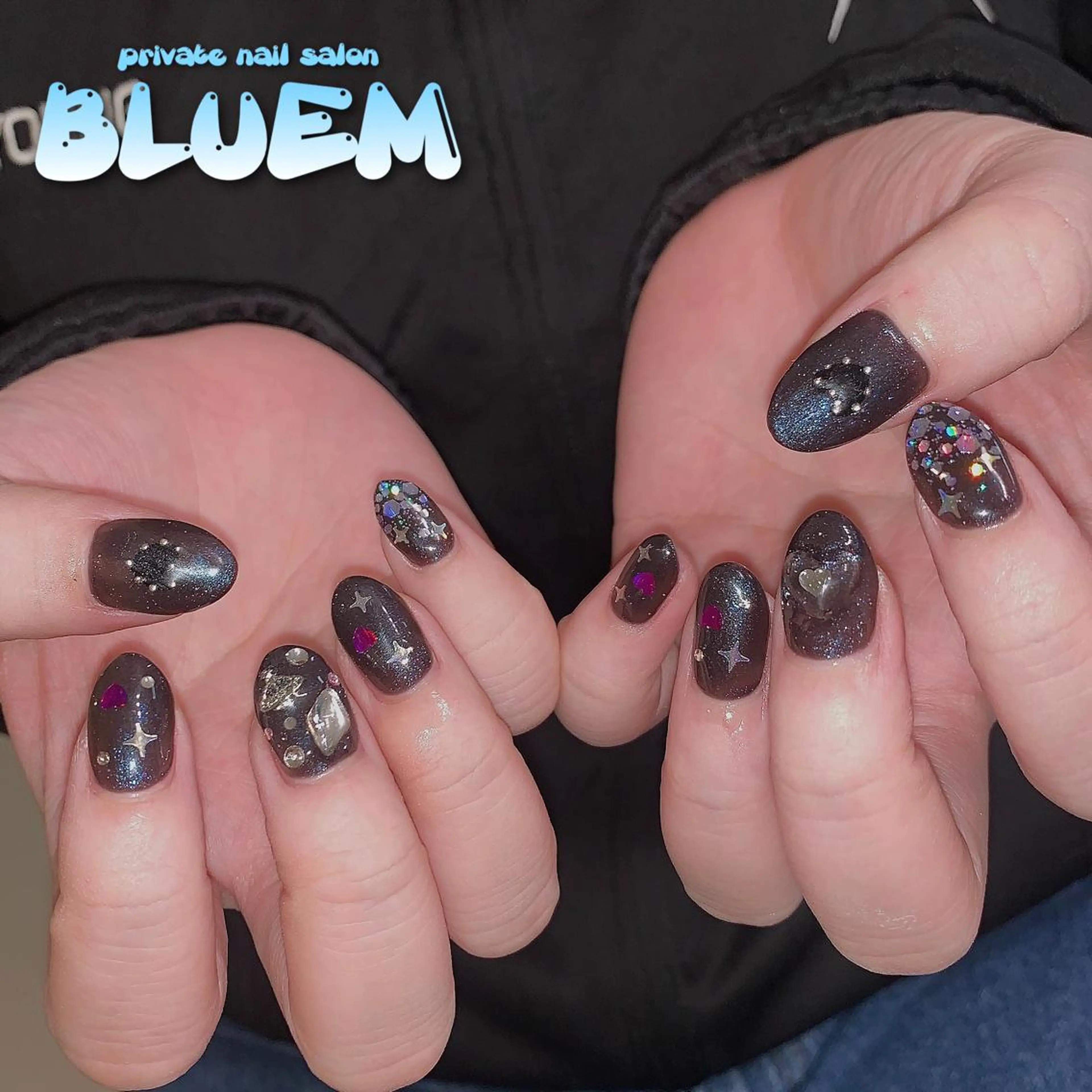 ネイル ハンドネイル BLUEM なな🐶のネイルデザイン