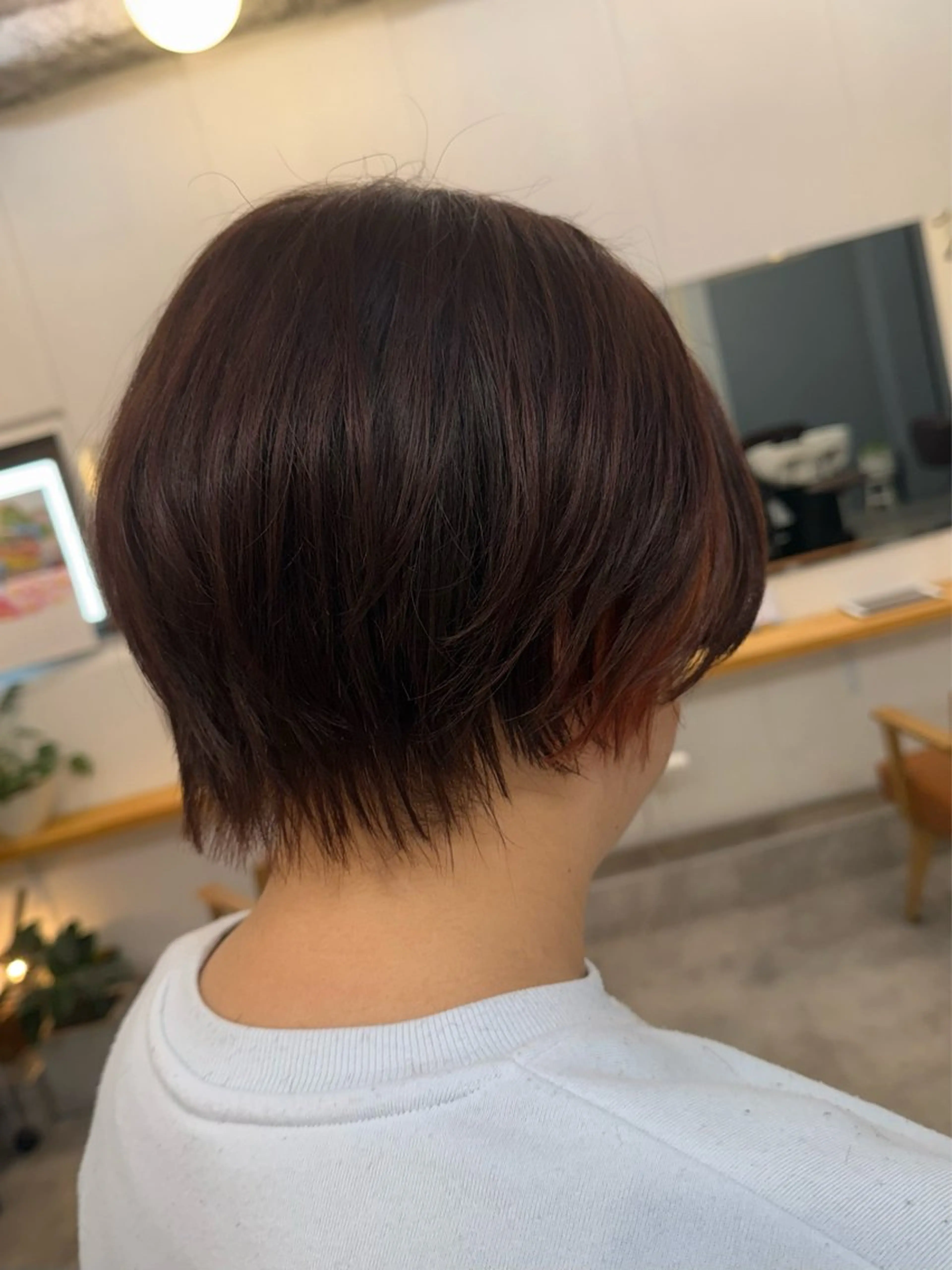 ショート ショートボブ ボブ ショートヘア カット 髪質改善／艶カラー 🫧harunaのヘアスタイル