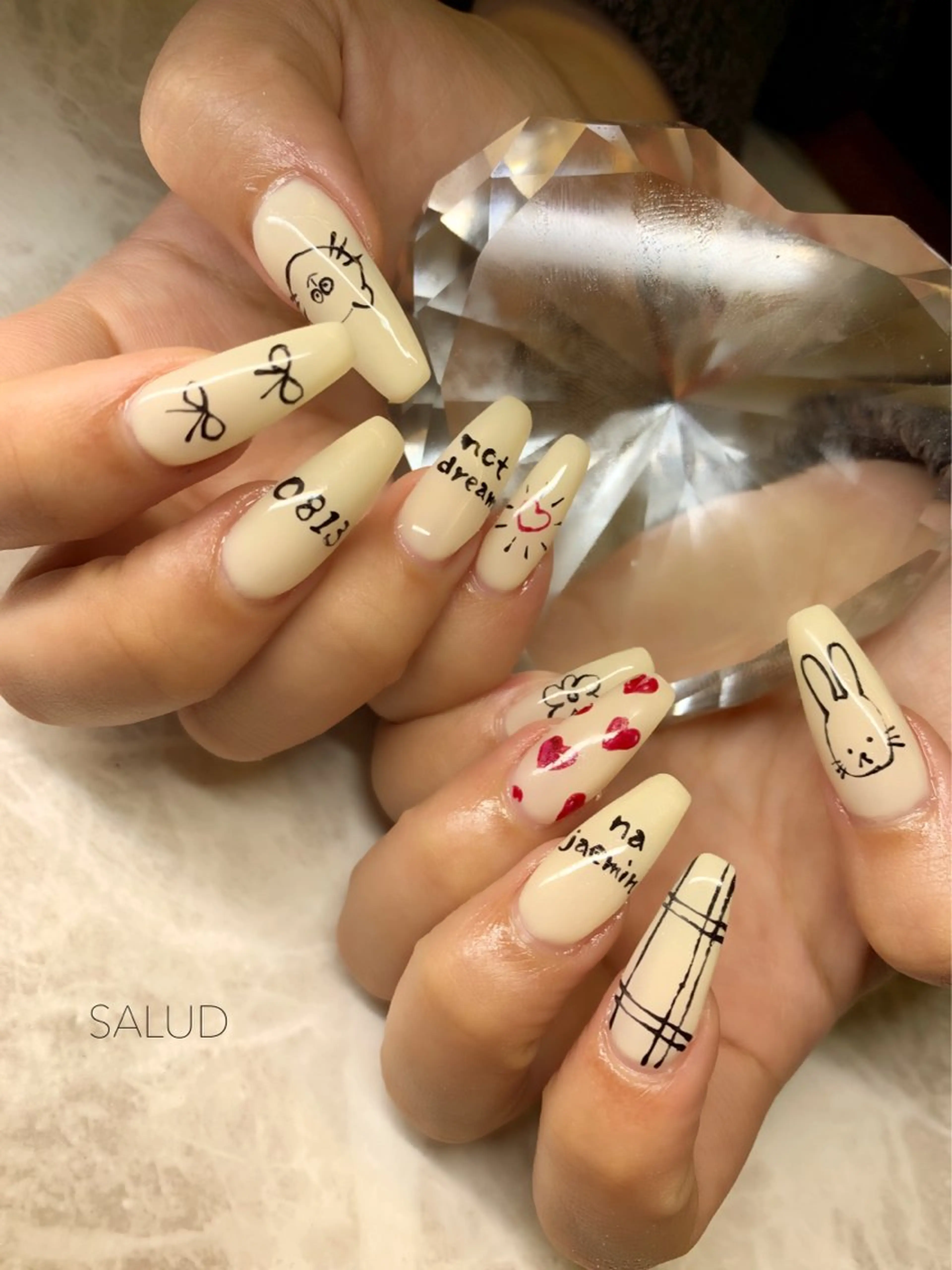 ネイル ハンドネイル Nail Salon SALUDのネイルデザイン