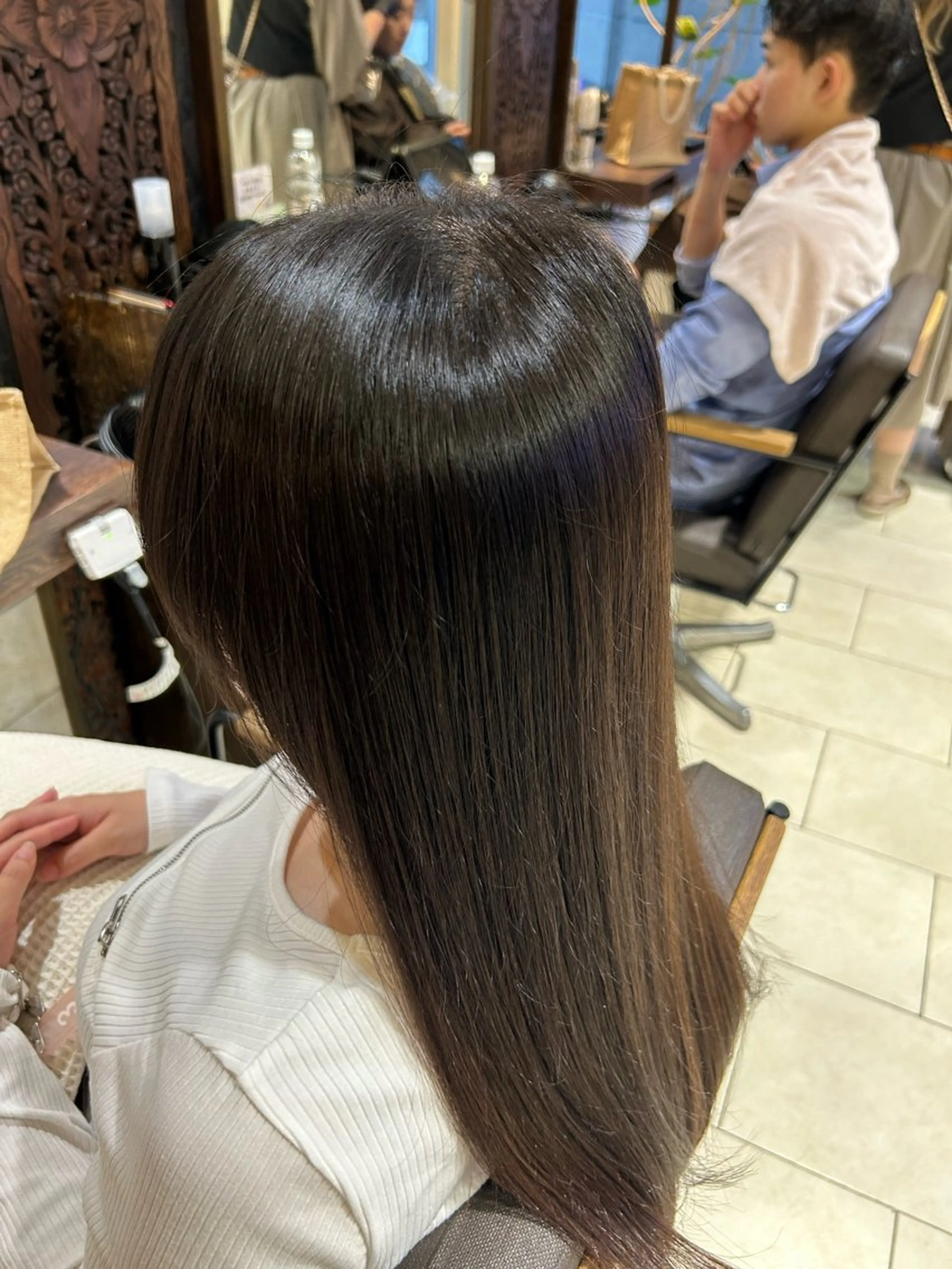 ロング 😇極上カット😇ハ イトーンカラー😇のヘアスタイル