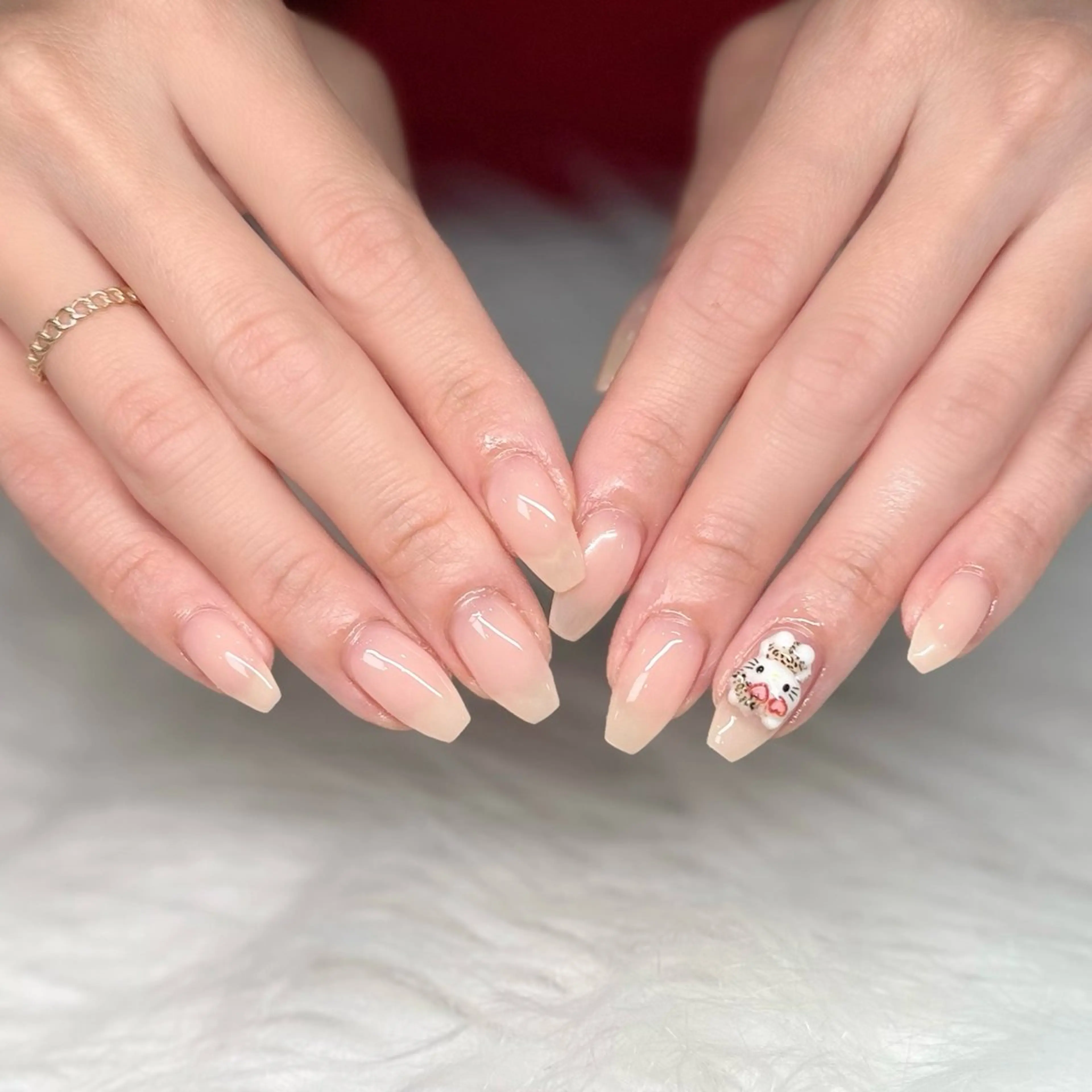 🩵OPEN記念【ワンカラー】【ちゅるんスキンカラー】2色まで🩵パーツ別料金の写真