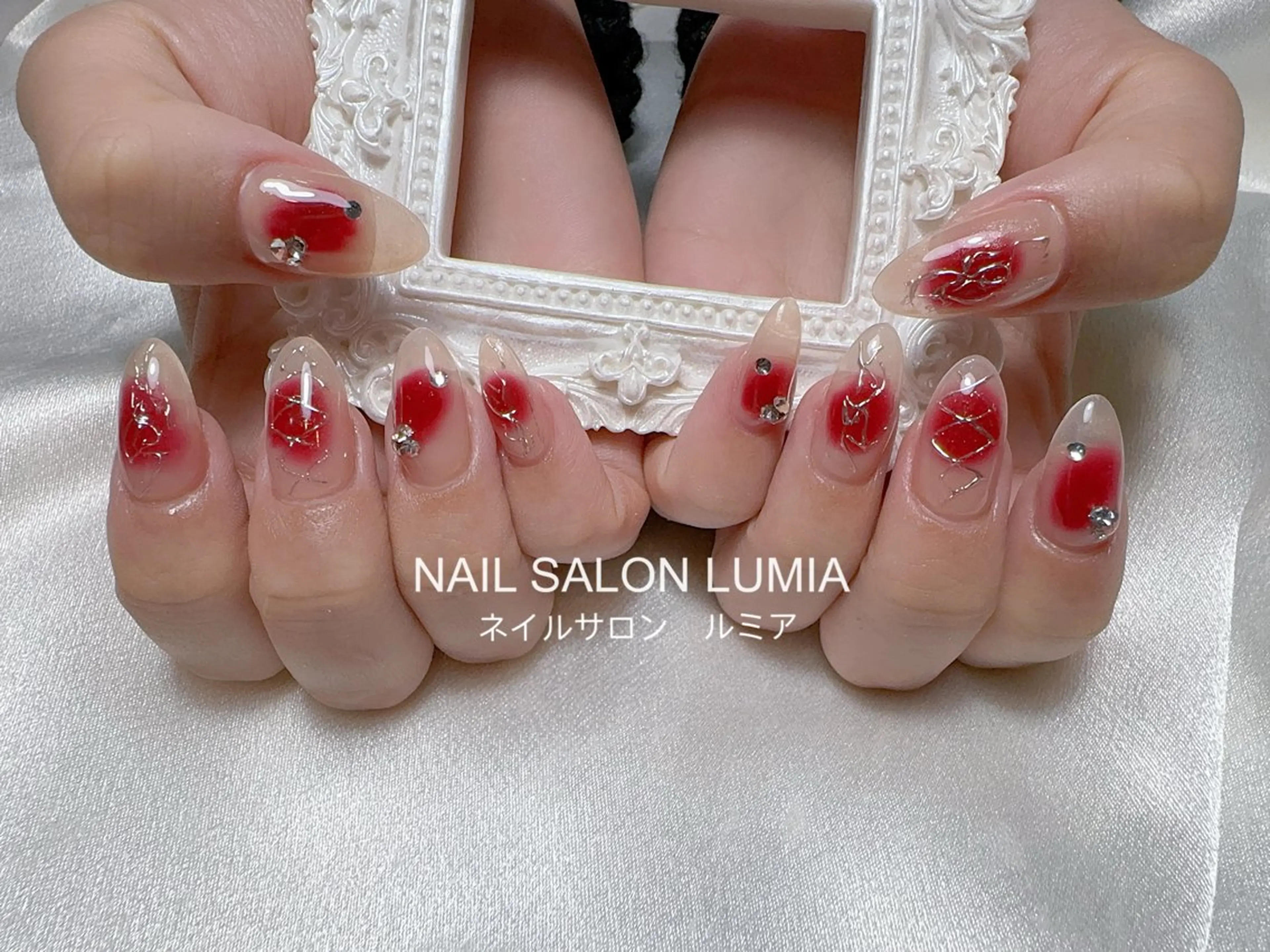 ネイル ハンドネイル ネイルサロン ルミア Lumia 店長のネイルデザイン