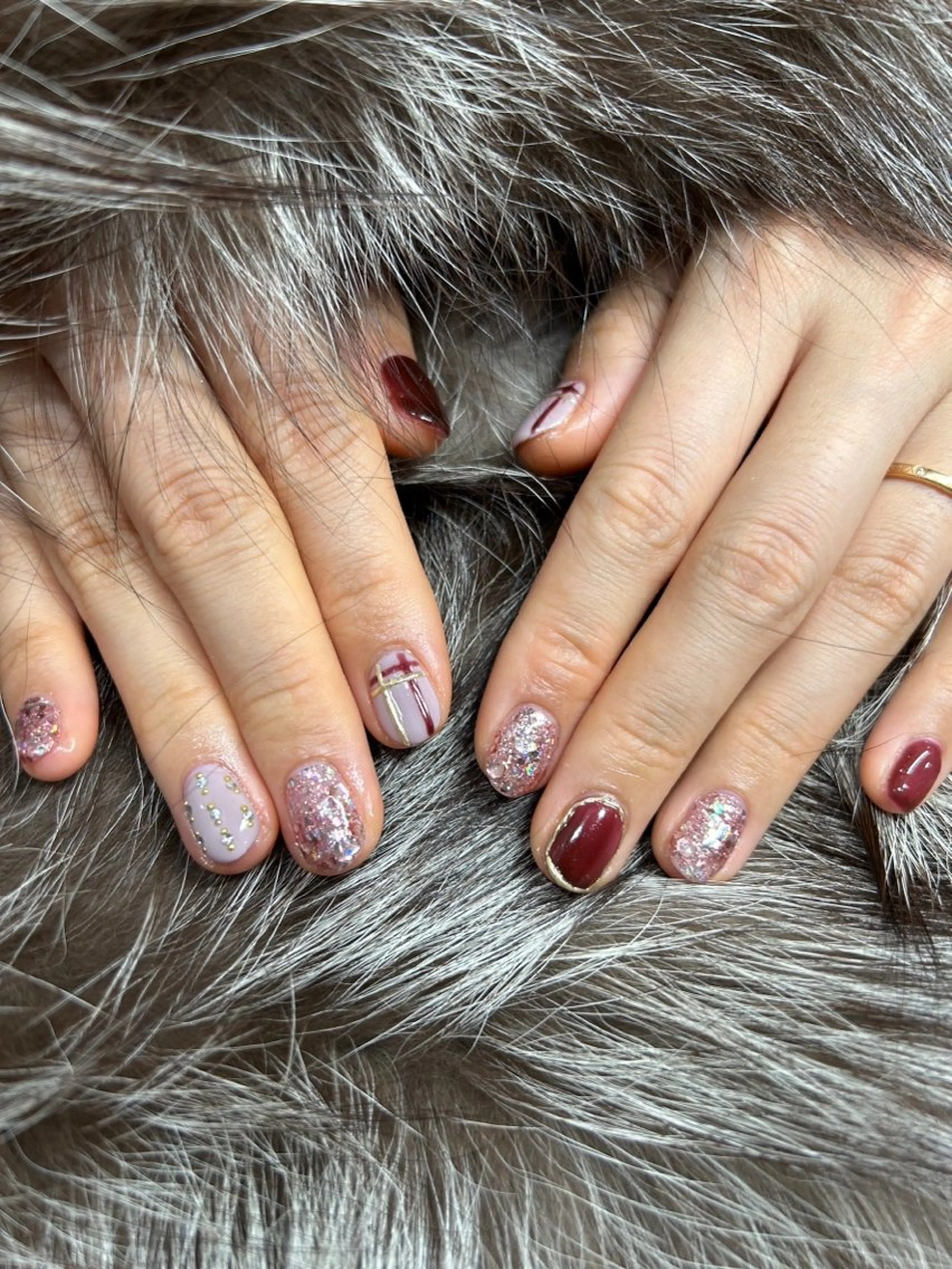 ネイル ハンドネイル NAIL Salon IP所属・長谷川 奈緒美のネイルデザイン