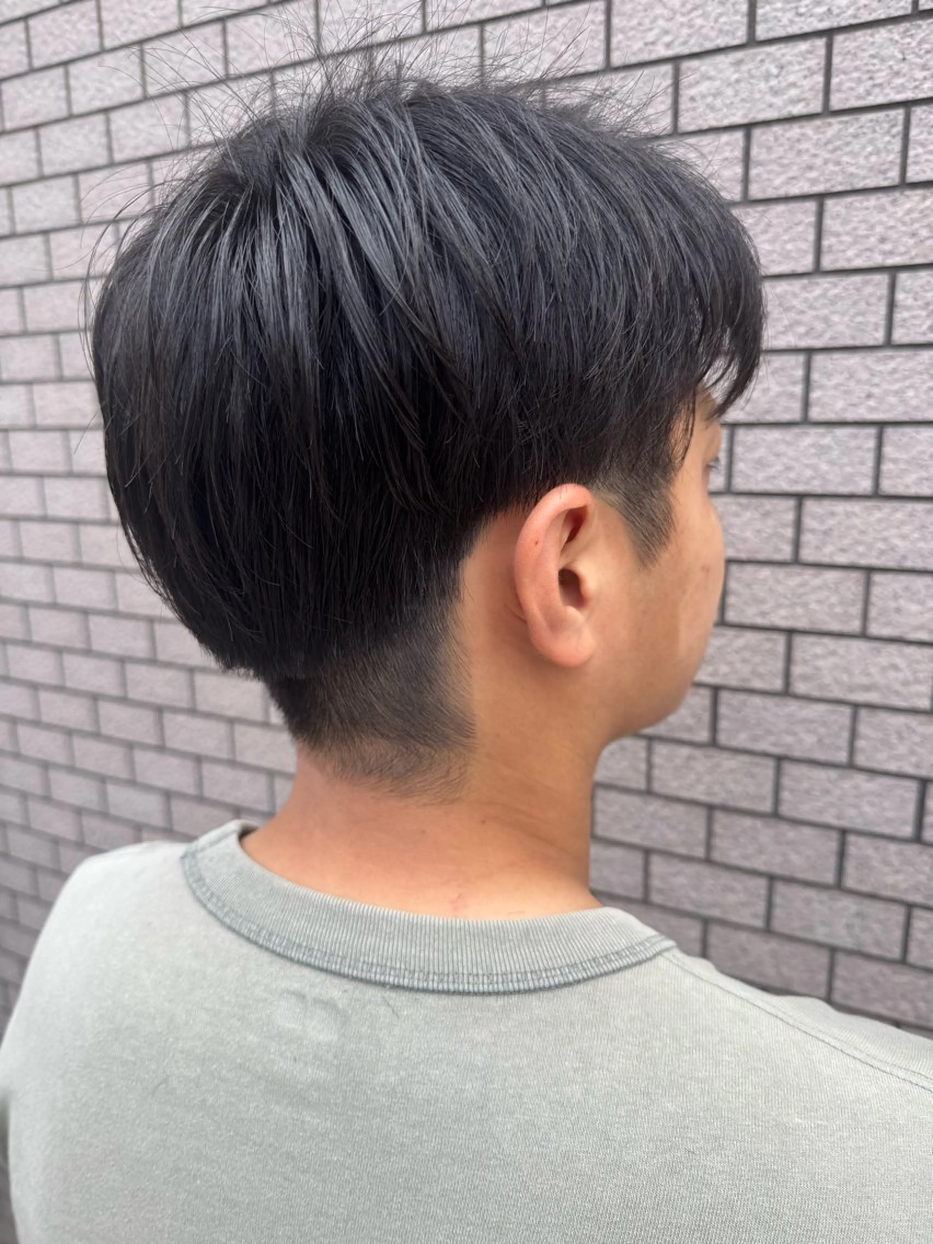 ショート メンズ カット パーマ/ハイトーン /吉田眞のヘアスタイル