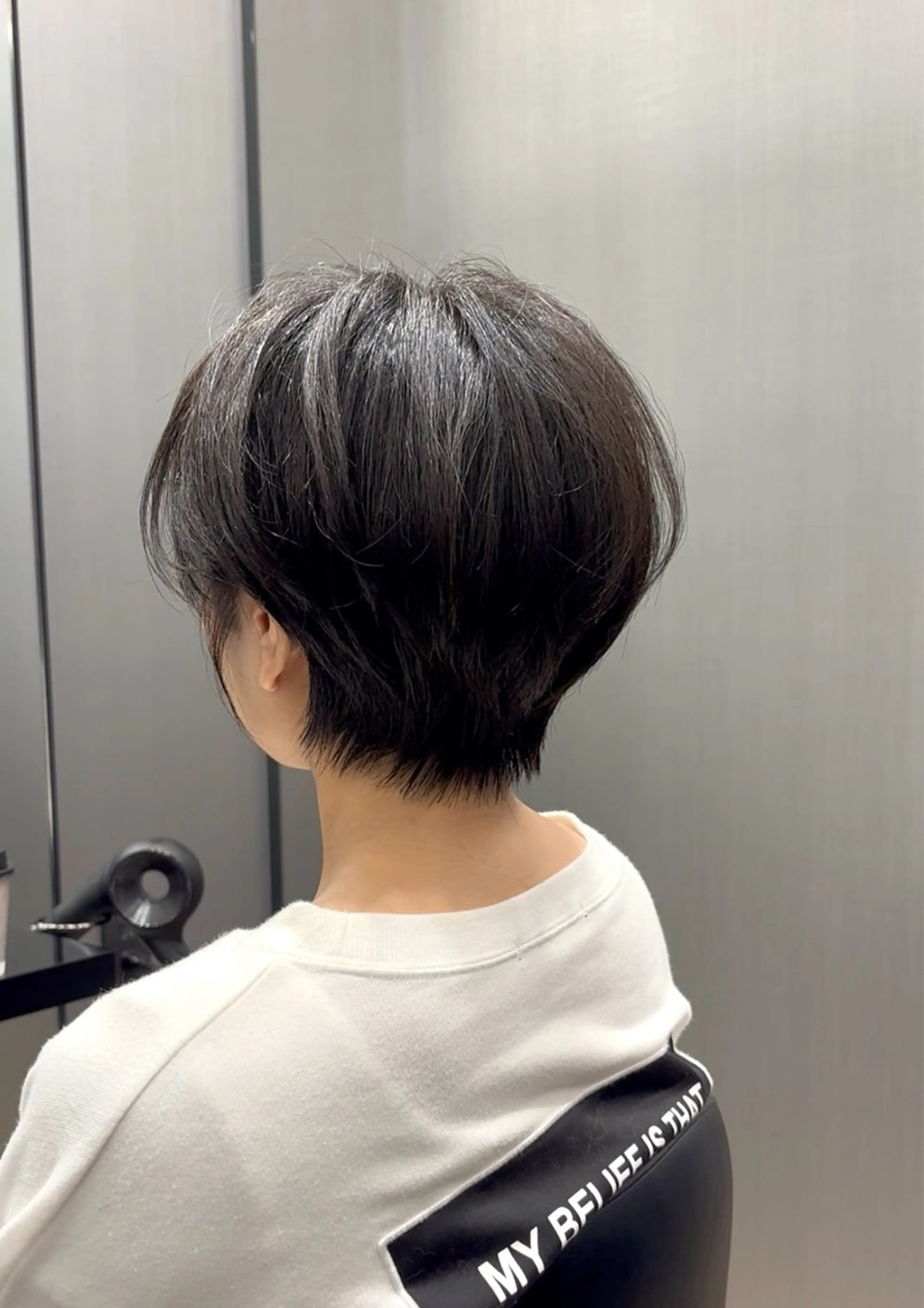 ショート ショートボブ ハンサムショート 丸みショート ボブ くびれヘア HARUKI  MINATO Japan広島紙屋町店所属・hmj紙屋町店 脊戸智志のヘアスタイル