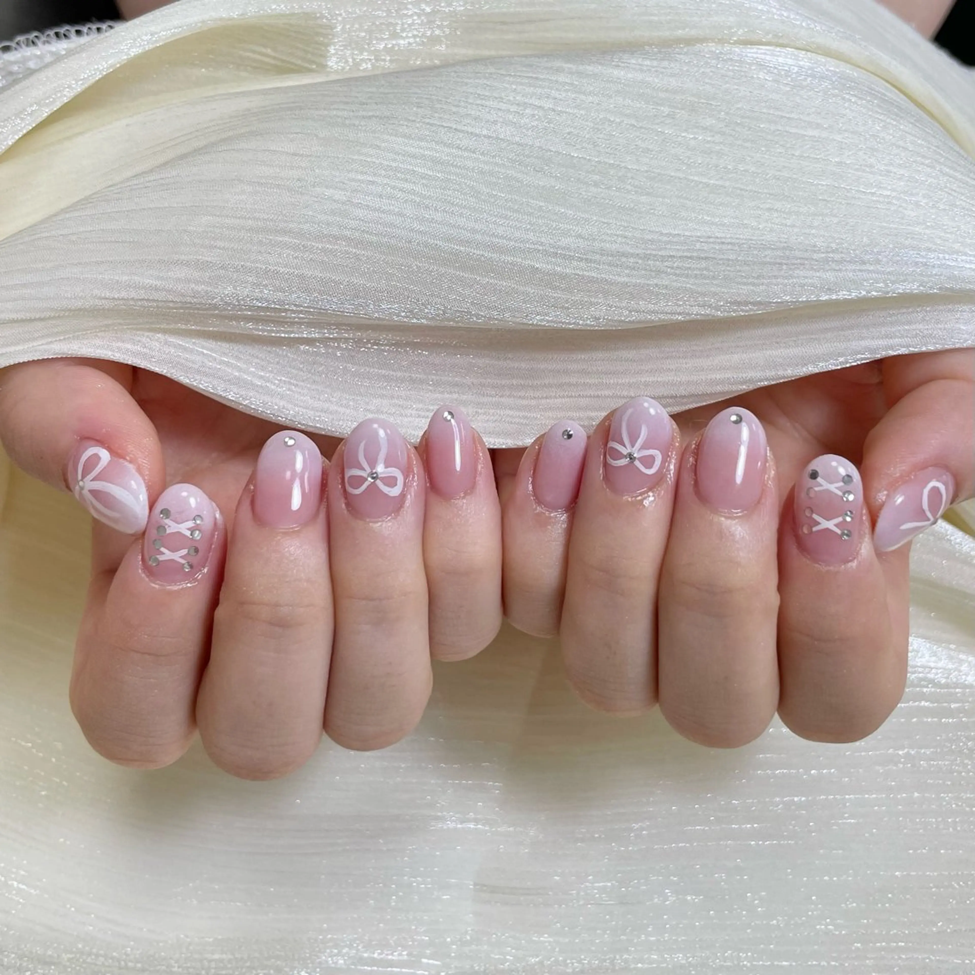 ネイル ハンドネイル By moonネイル 🌷ワンホン/韓国風のネイルデザイン