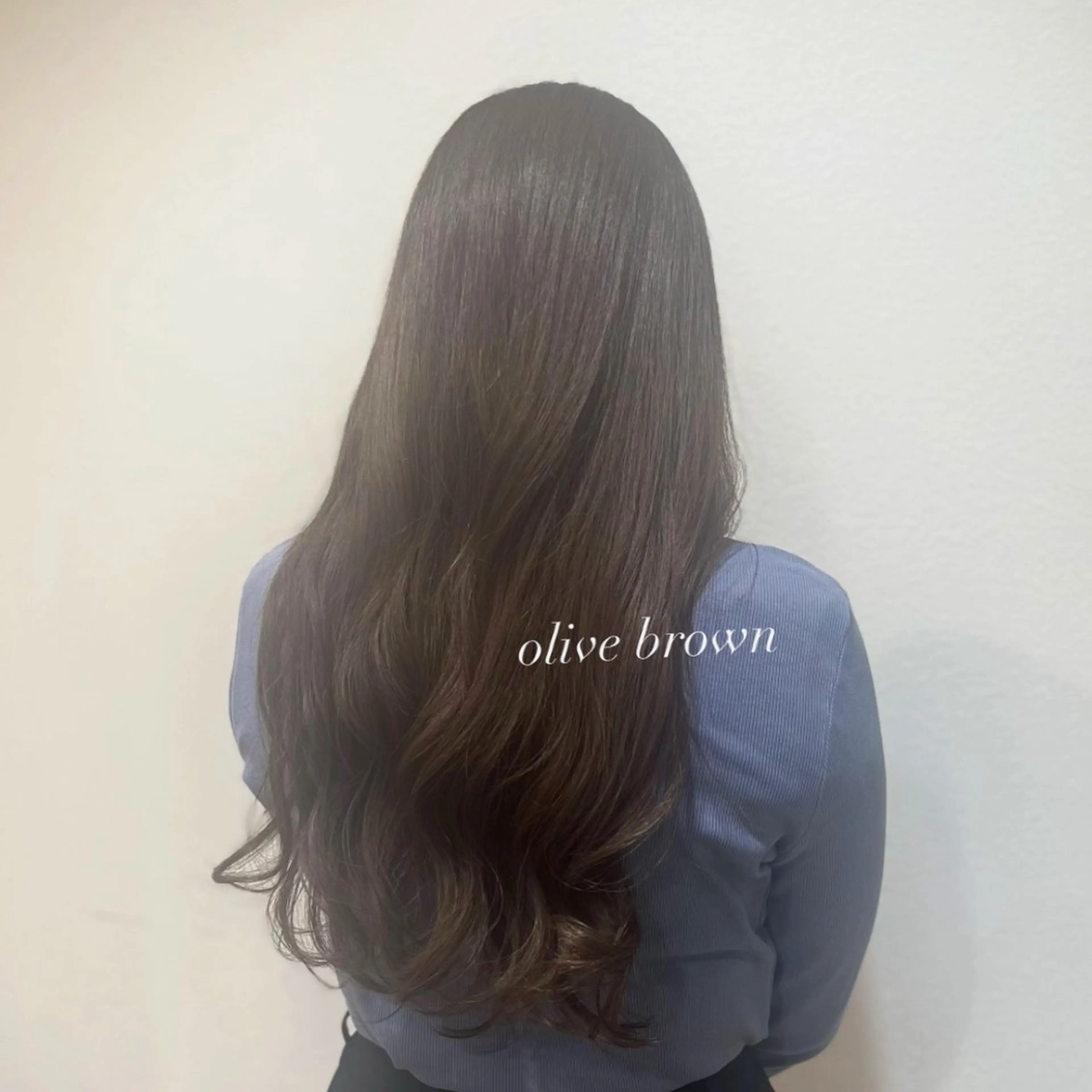 ロング カラー カット ヘアカラー トリートメント 透明感カラー／ 艶感カラー／RAMUのヘアスタイル