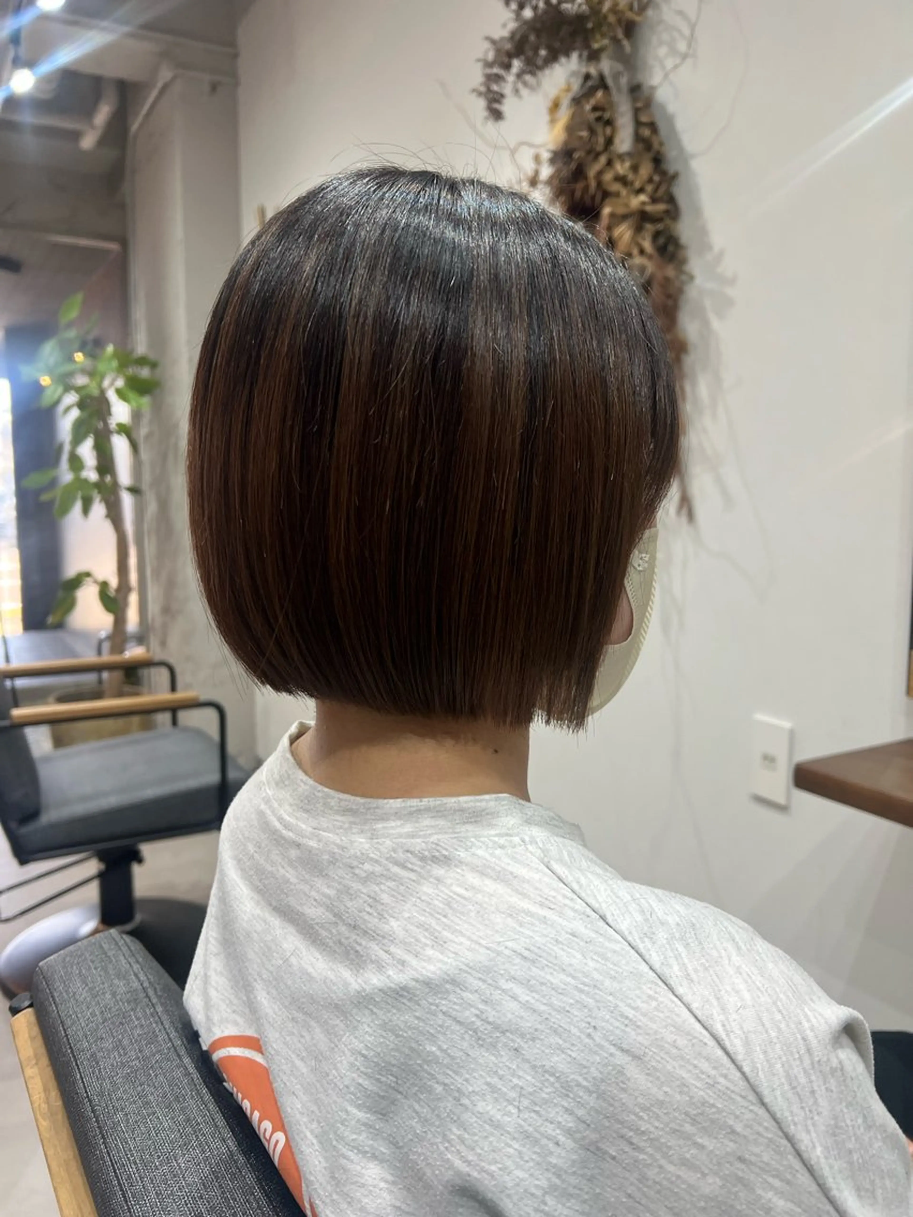 ショート ボブ feliz  hair所属・福井 采未のヘアスタイル