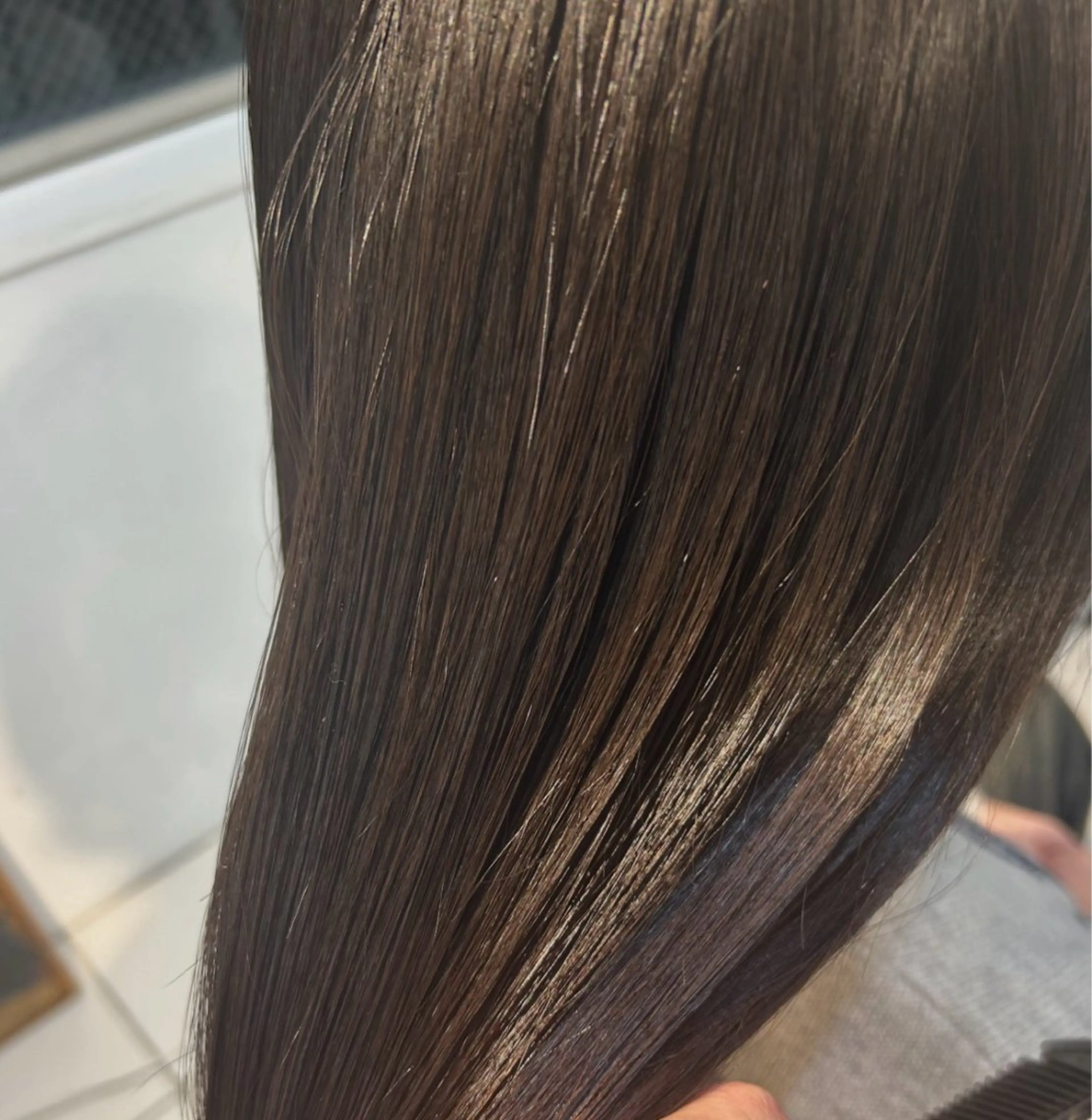 ロング パーマ DIFINO所属・林 星那のヘアスタイル