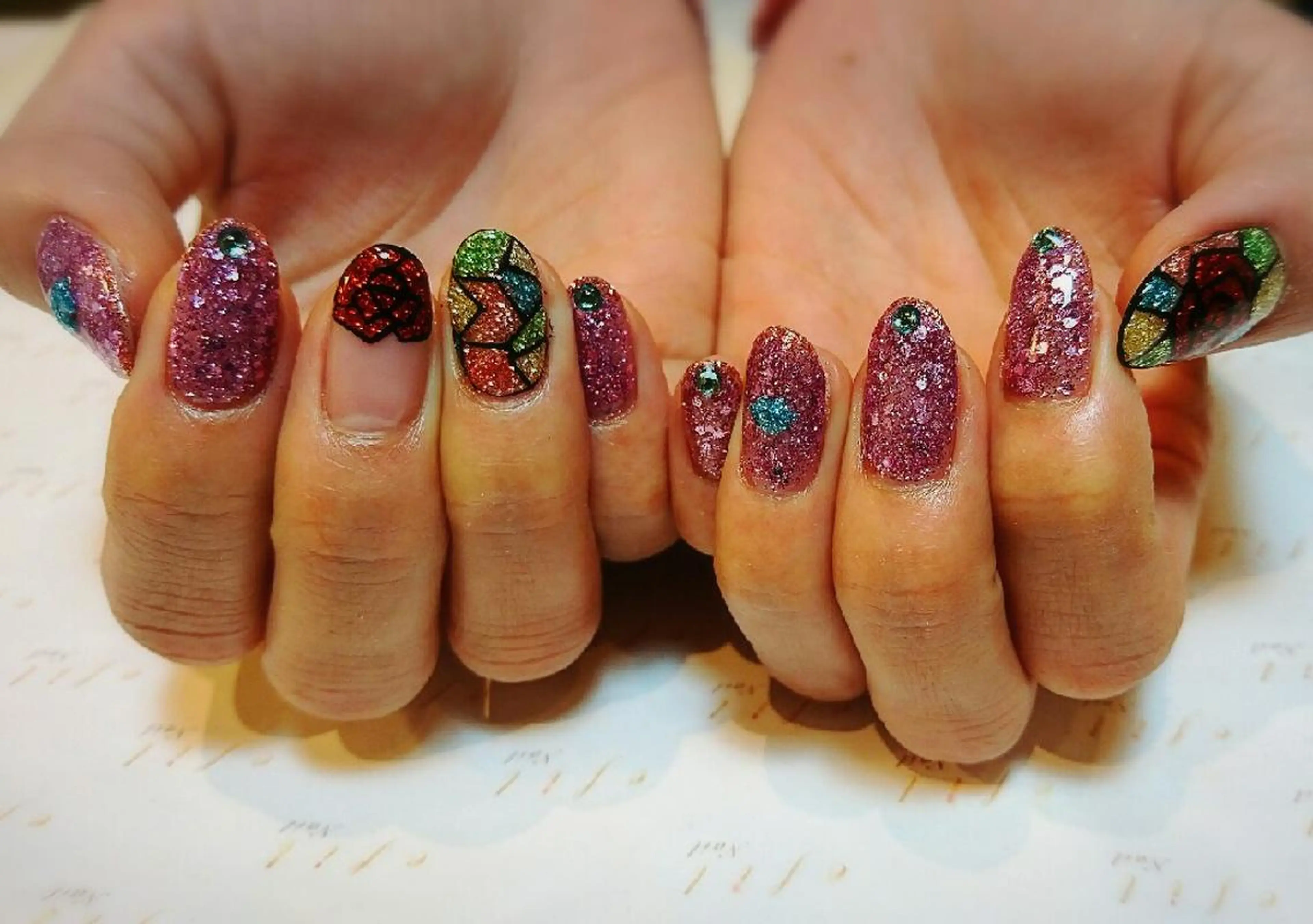 ネイル 持ち込み みー shakushiroのネイルデザイン