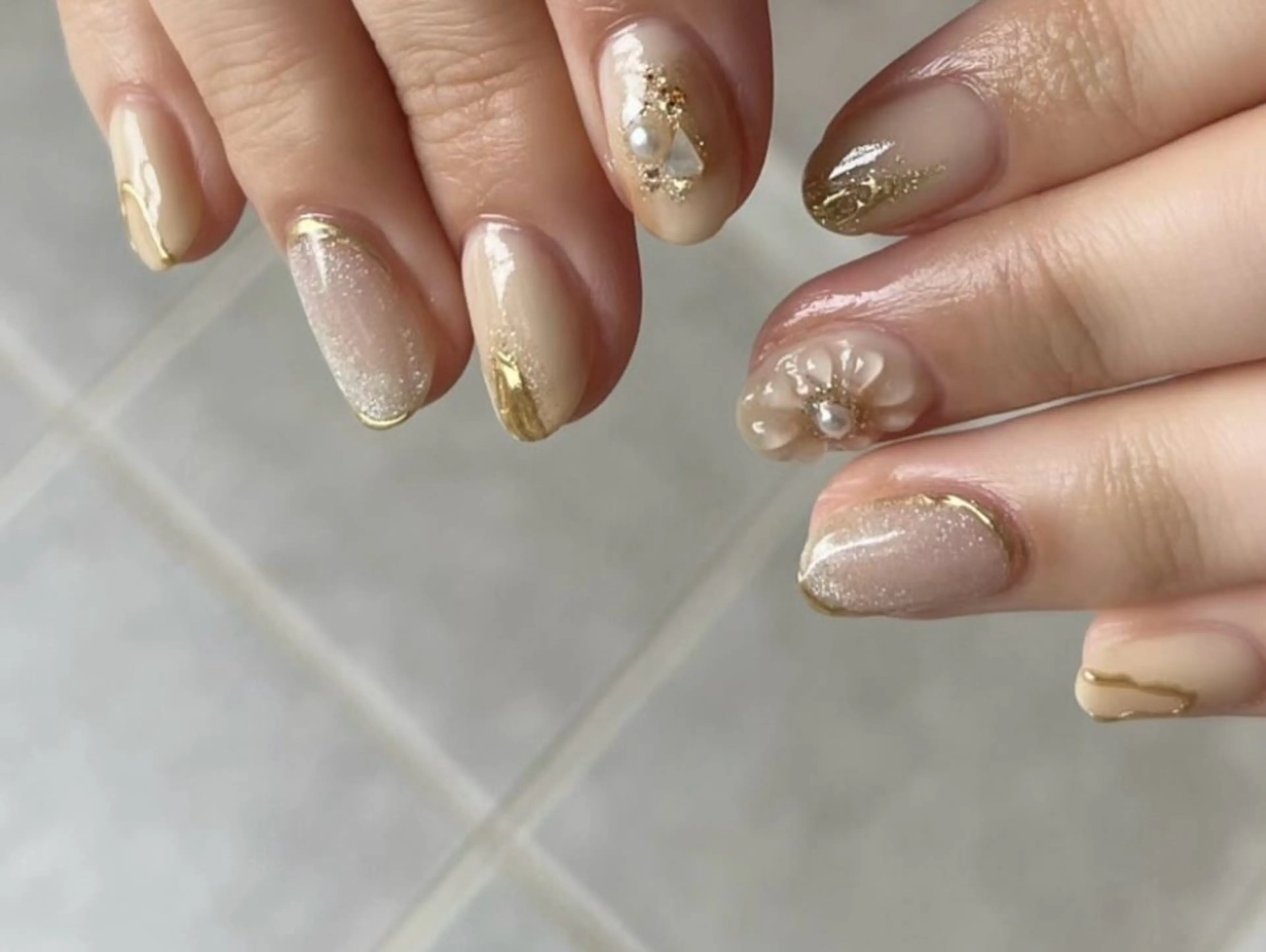 ネイル ニュアンスネイル ハンドネイル nail salon etoileのネイルデザイン