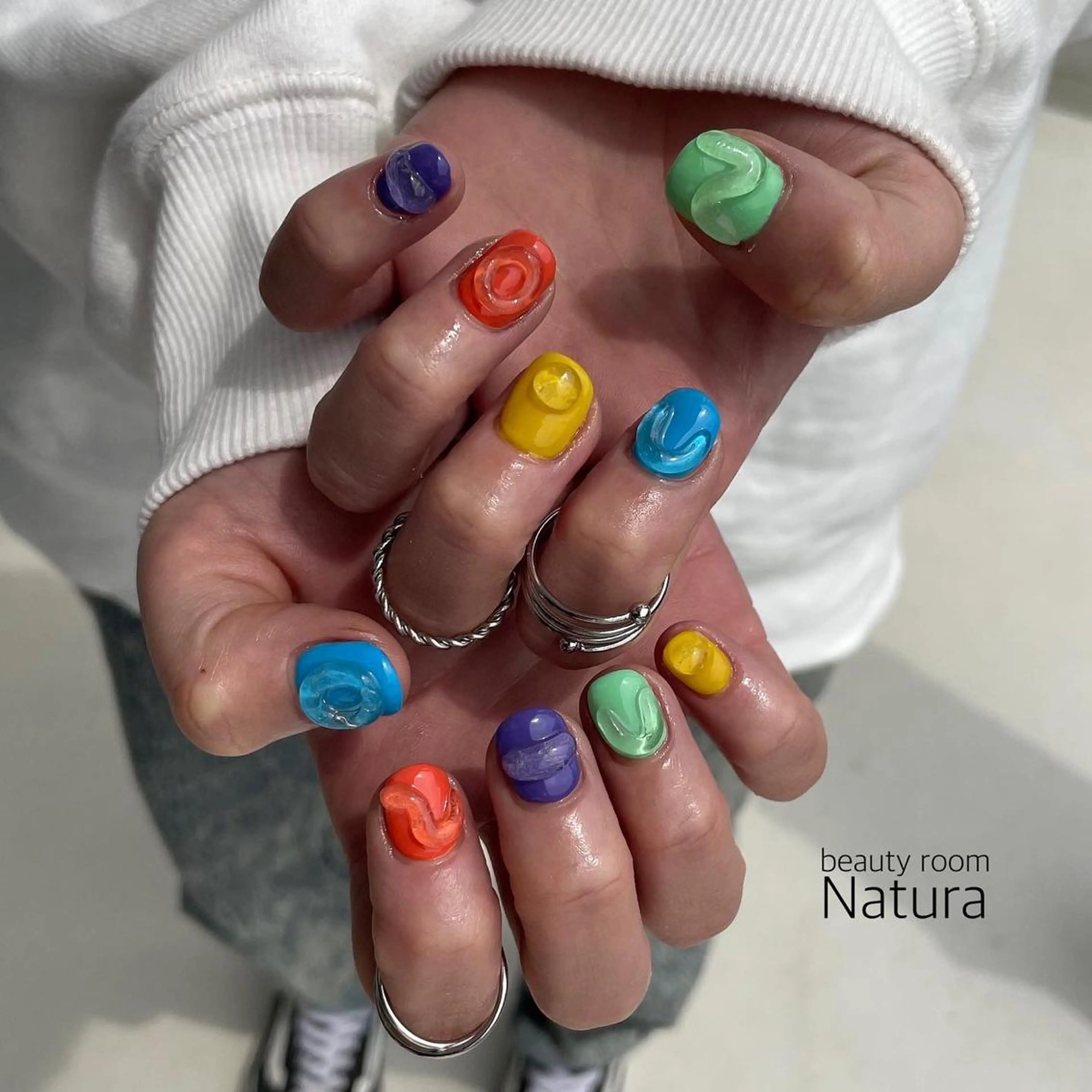 ネイル ハンドネイル beautyroom Naturaのネイルデザイン