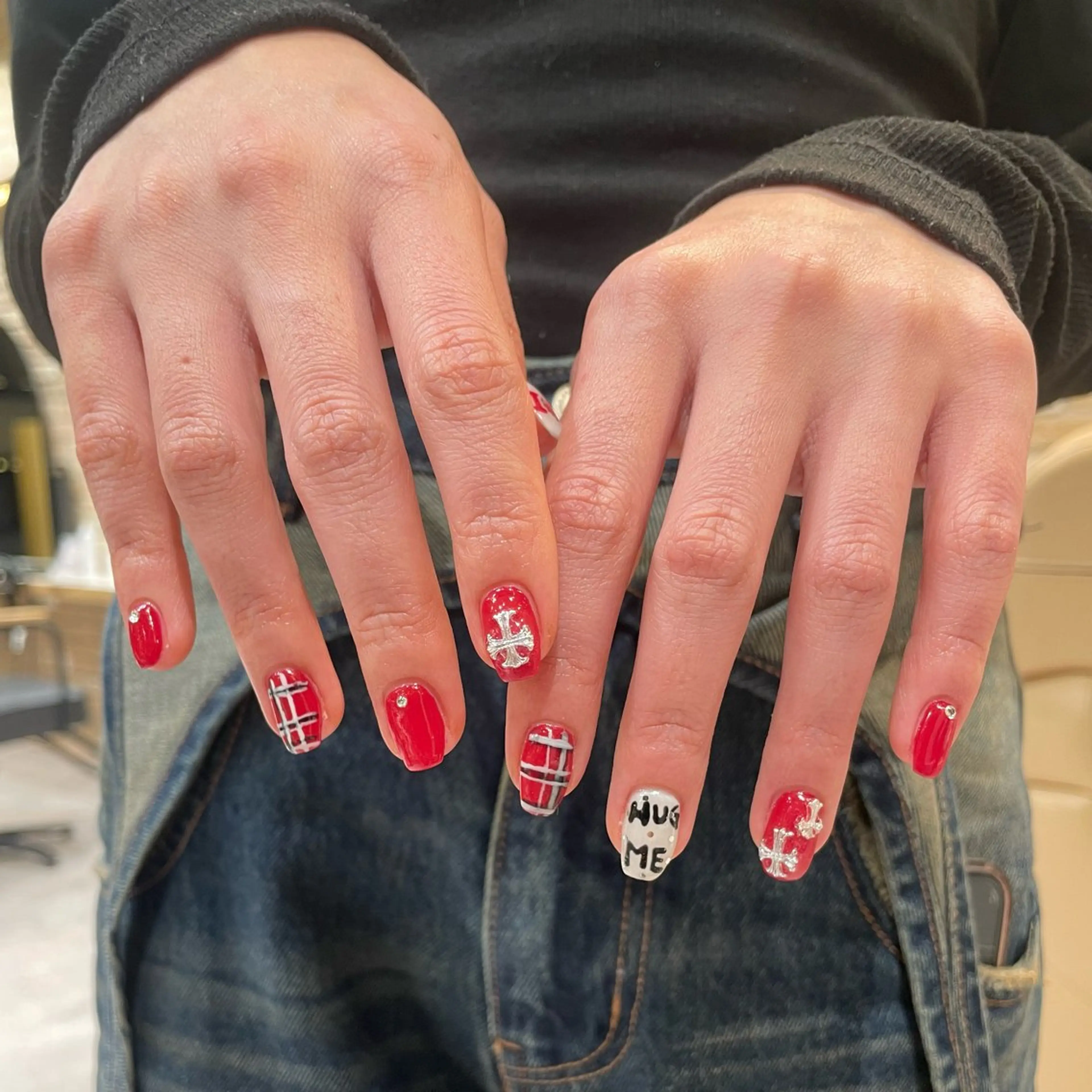 ネイル 縮毛 酸性ストレート /ayumu☆のヘアスタイル