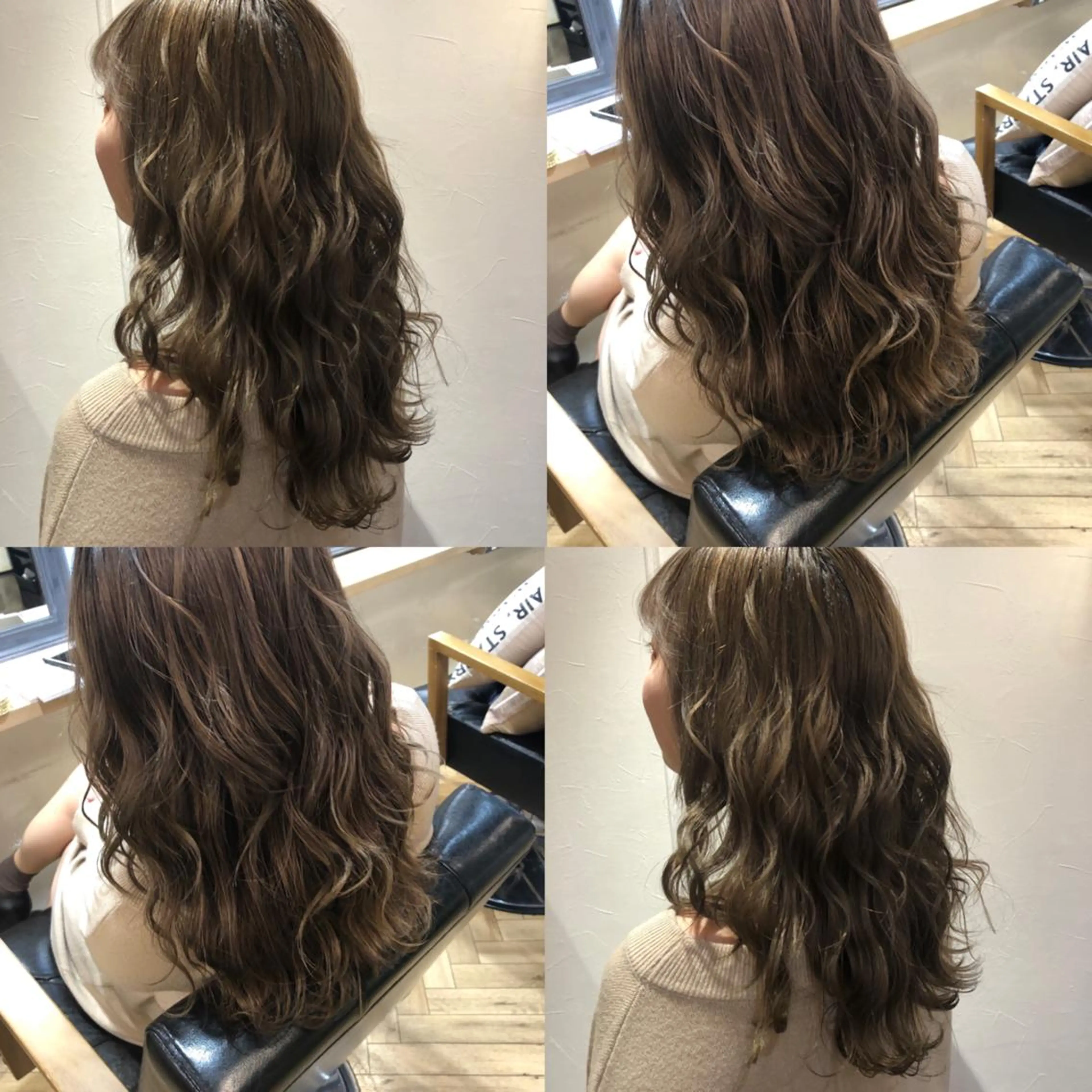 ロング カラー 艶カラー/韓国顔周り 🎀mamiのヘアスタイル