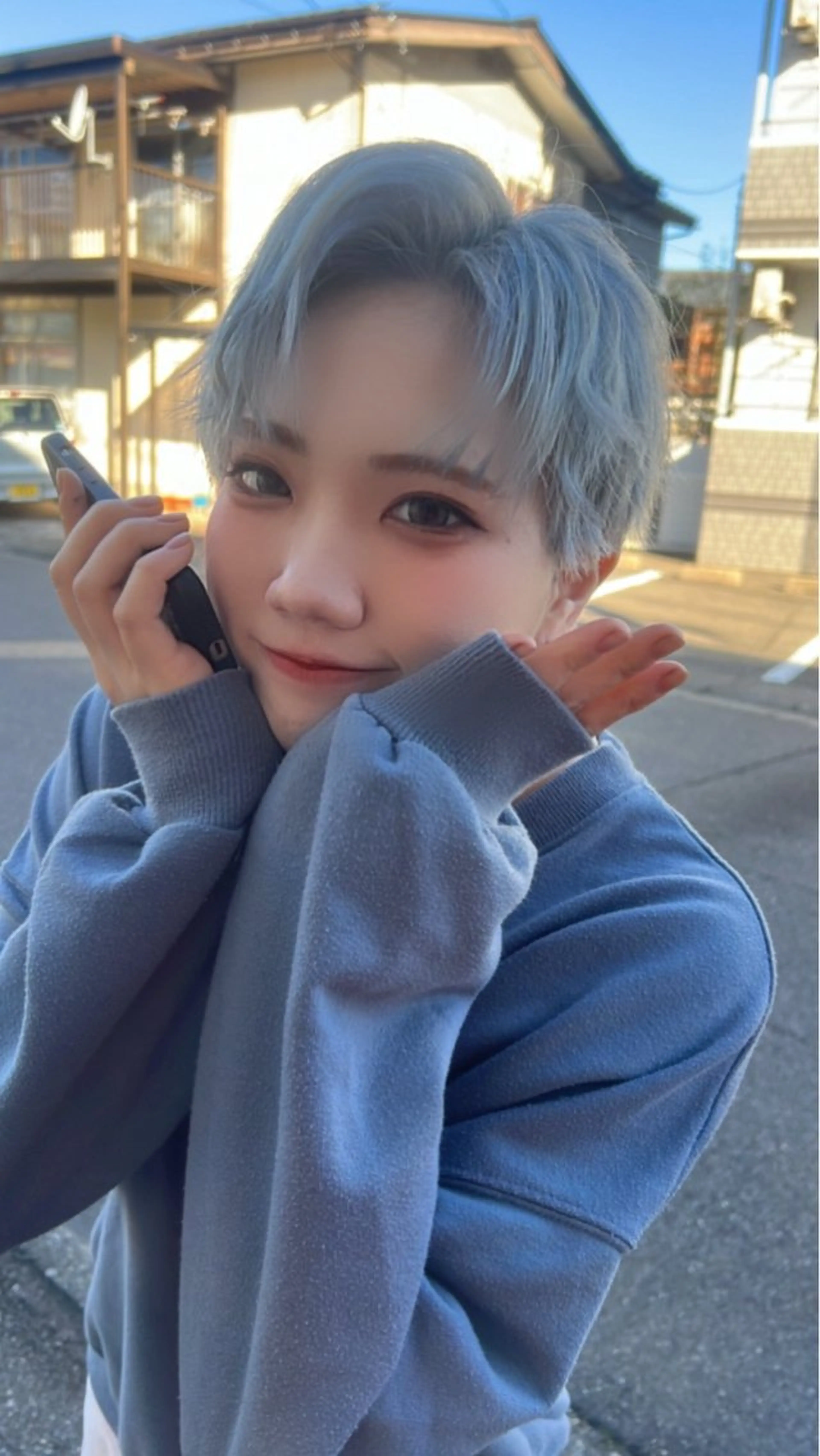 ショート カラー ヘアアレンジ ブリーチ カット ヘアカラー トリートメント APREKO SAYAKAのヘアスタイル