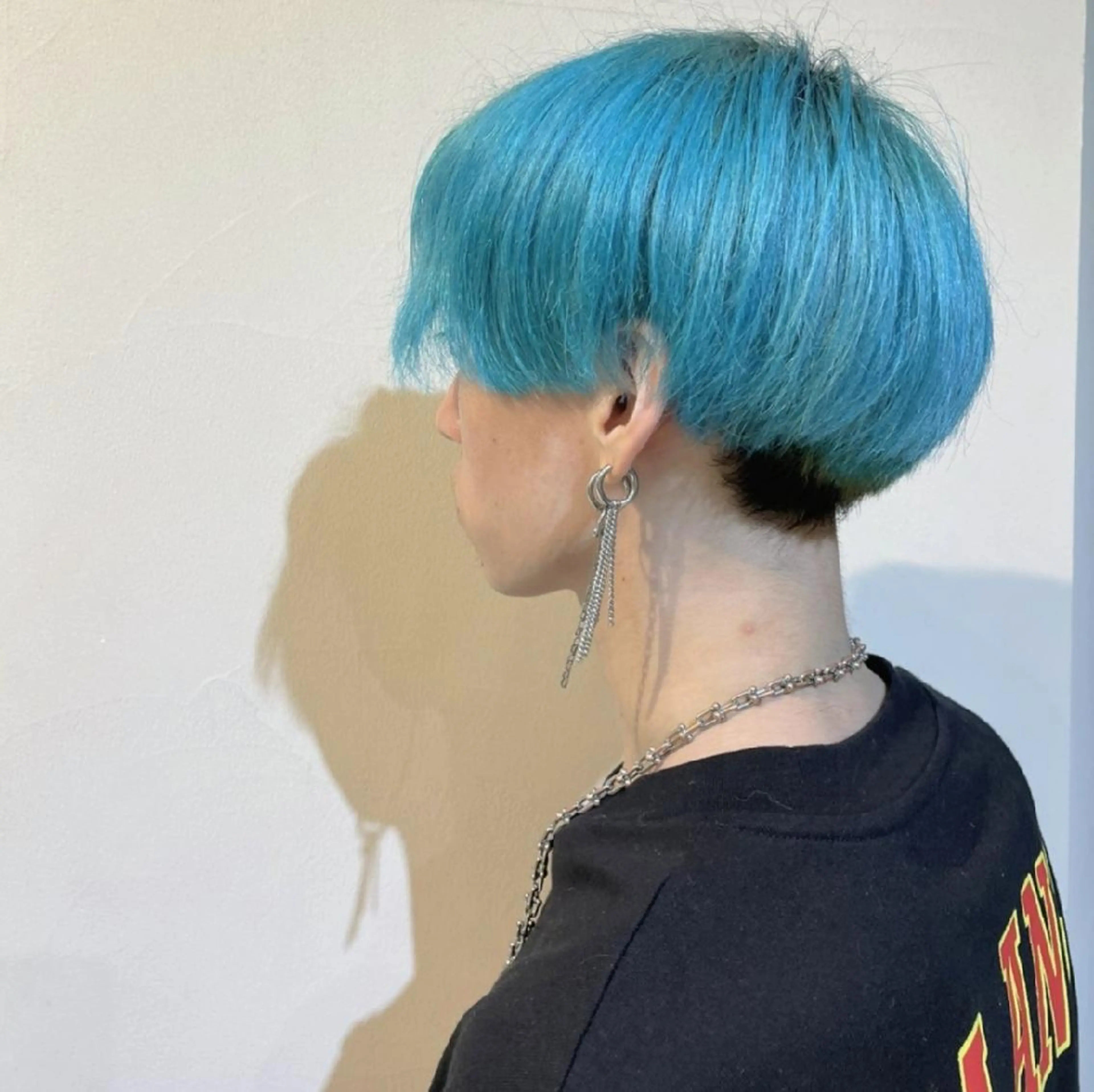 ショート カラー メンズ iss所属・メンズ/パーマ特化 /波巻き/林洋平のヘアスタイル