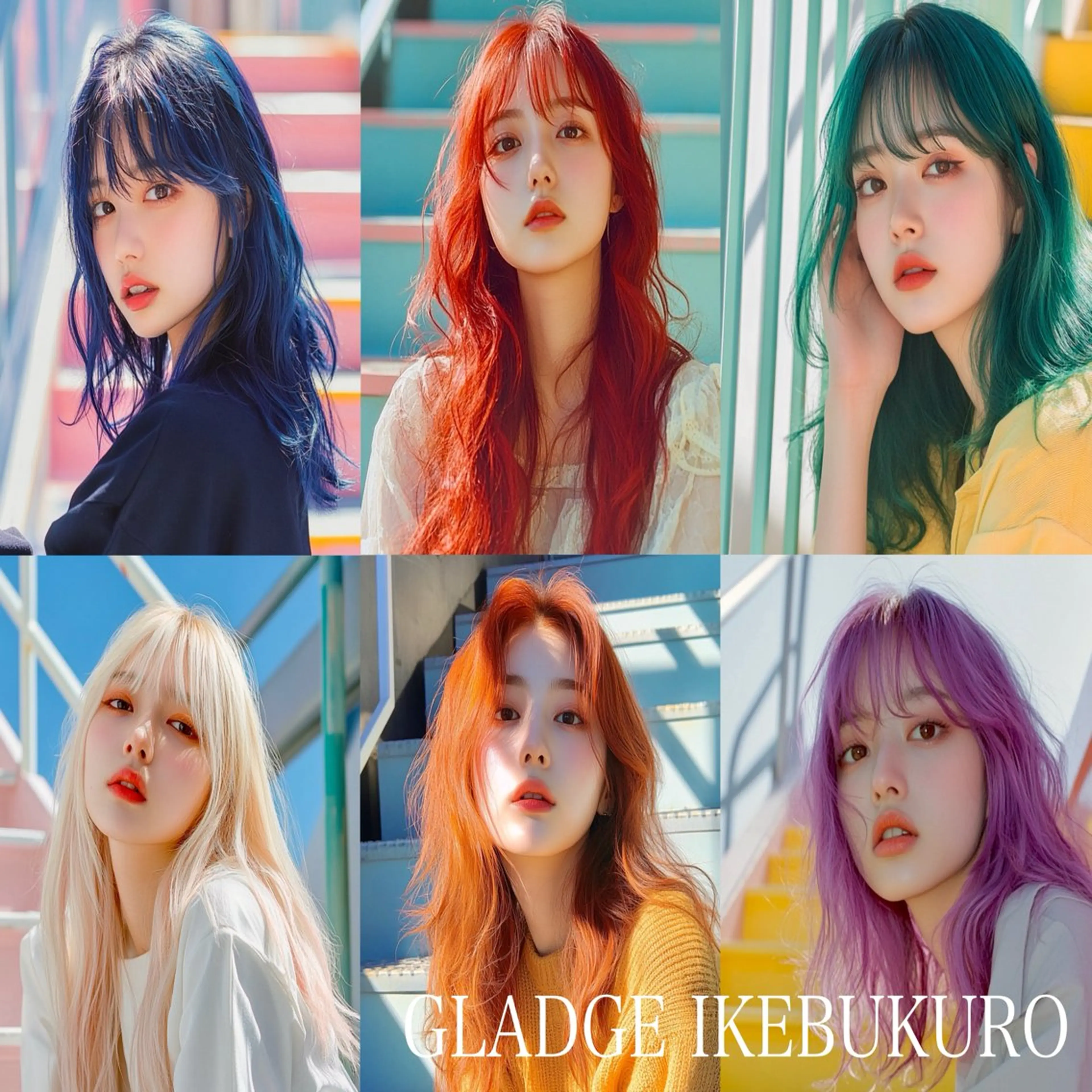 ロング カット ヘアカラー トリートメント 池袋/カラー特化🎨 ロング料金なし🩵のヘアスタイル