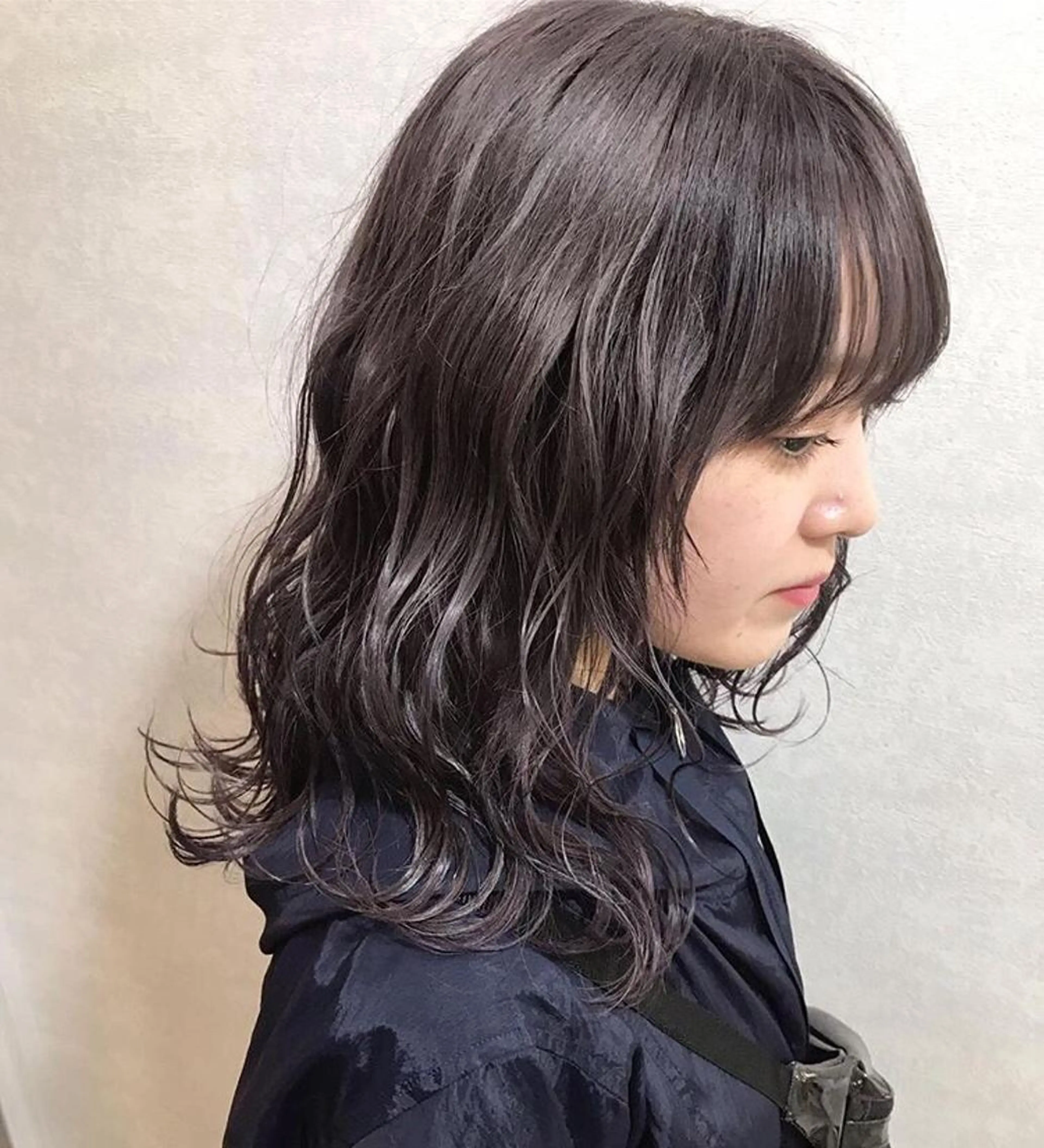 セミロング カラー 🧡色落ちまで2度綺 麗なカラー🧡ヨシキのヘアスタイル